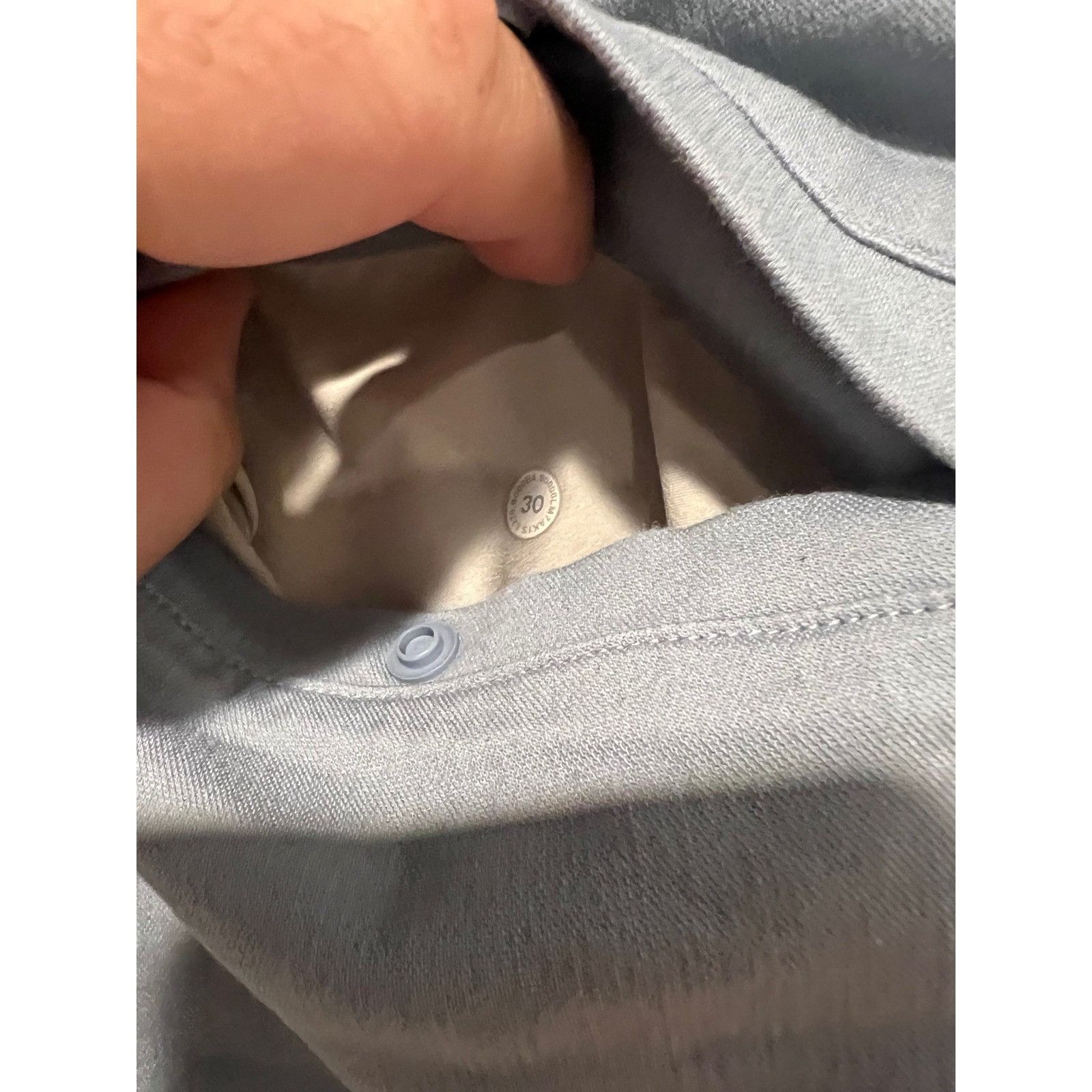 Lululemon Lululemon Commission Mens Gray/Blue Golf Casual Walking Shor Size US 30 / EU 46 - 5 Thumbnail