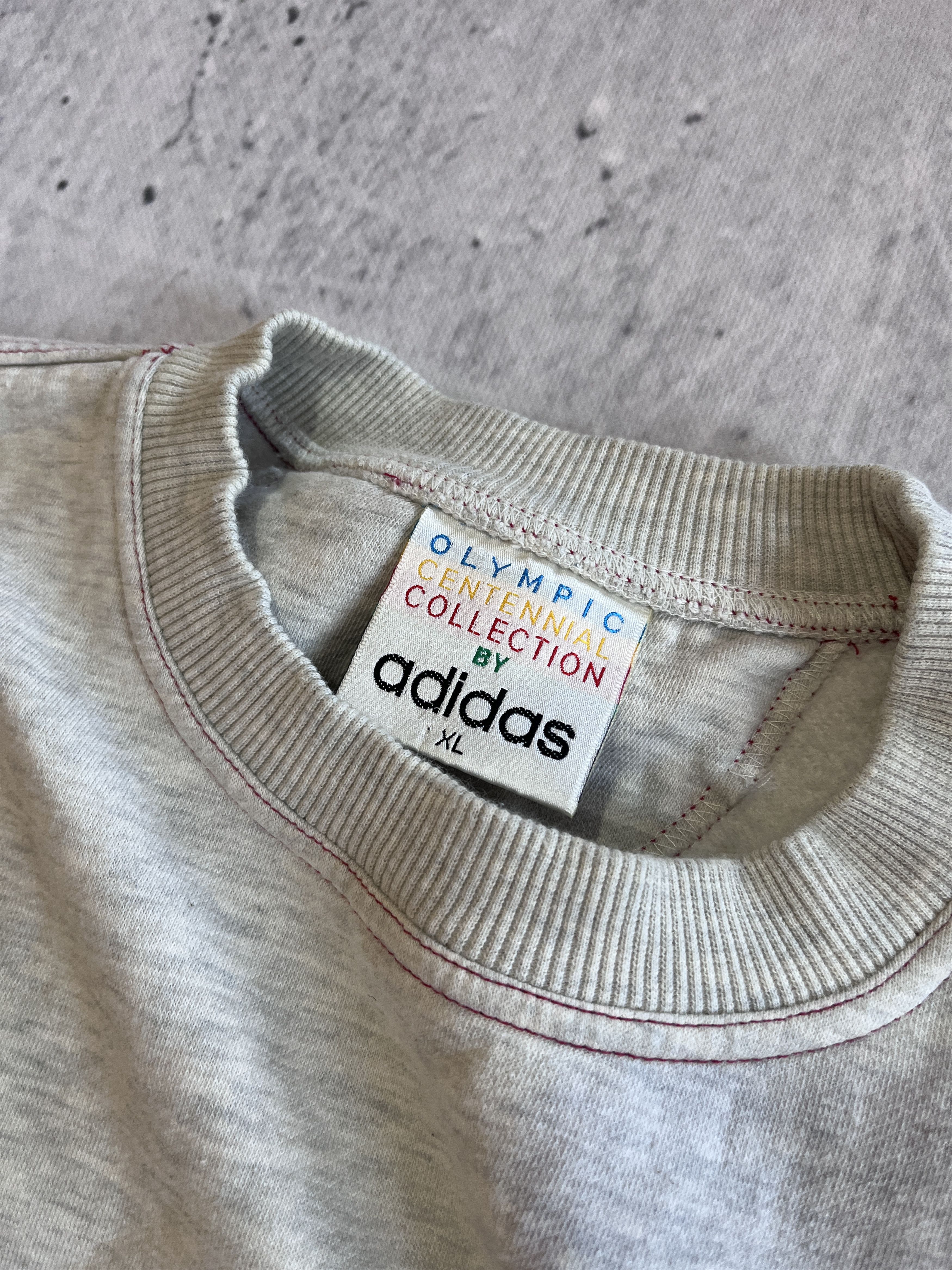 Adidas ADIDAS OLYMPIC CENTENNIAL COLLECTION VINTAGE 90S SWEATSHIRT Size US XL / EU 56 / 4 - 5 Thumbnail