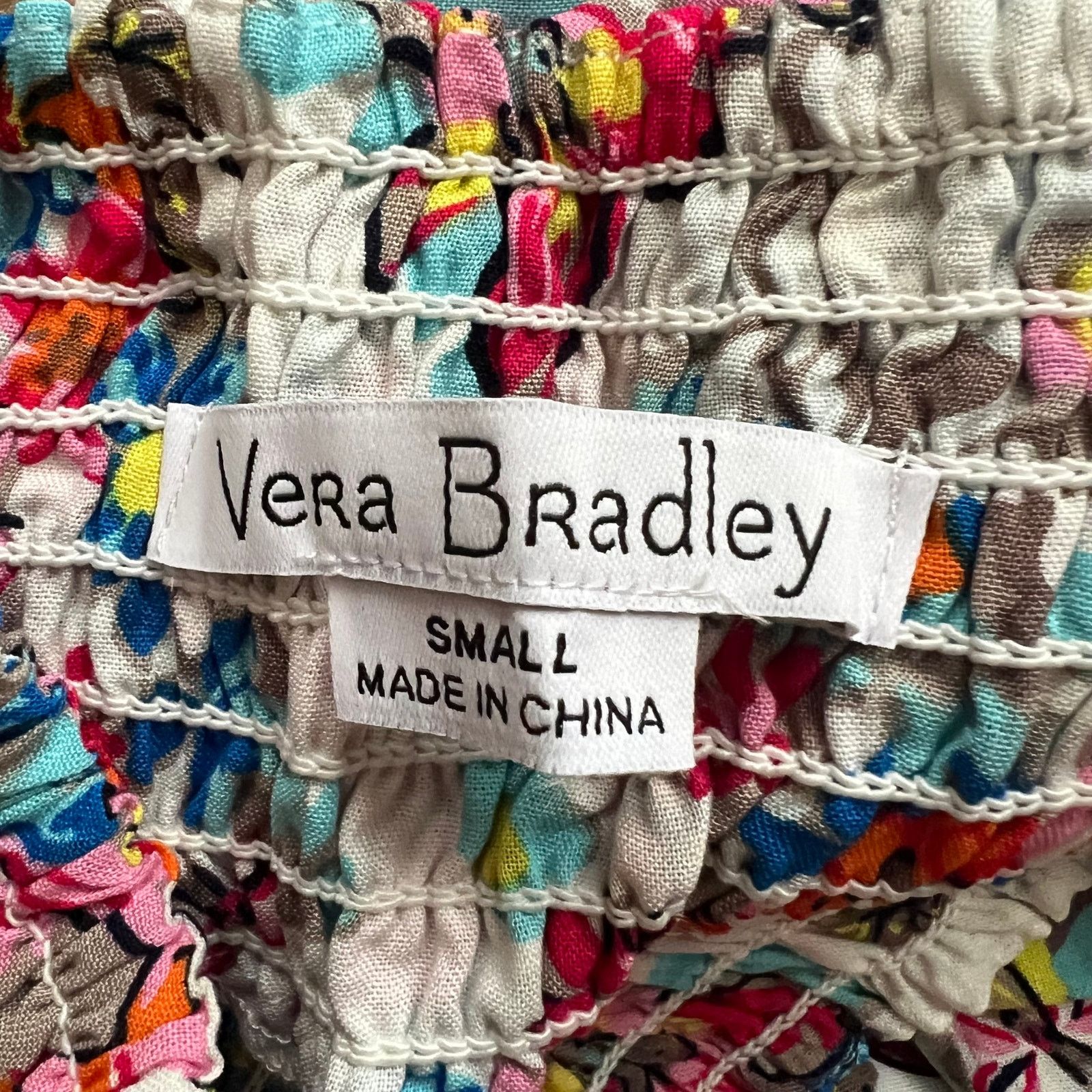 Vera Bradley Vera Bradley Claudine Wide Leg Floral Print Palazzo Pants ,S Size 28" / US 6 / IT 42 - 5 Thumbnail
