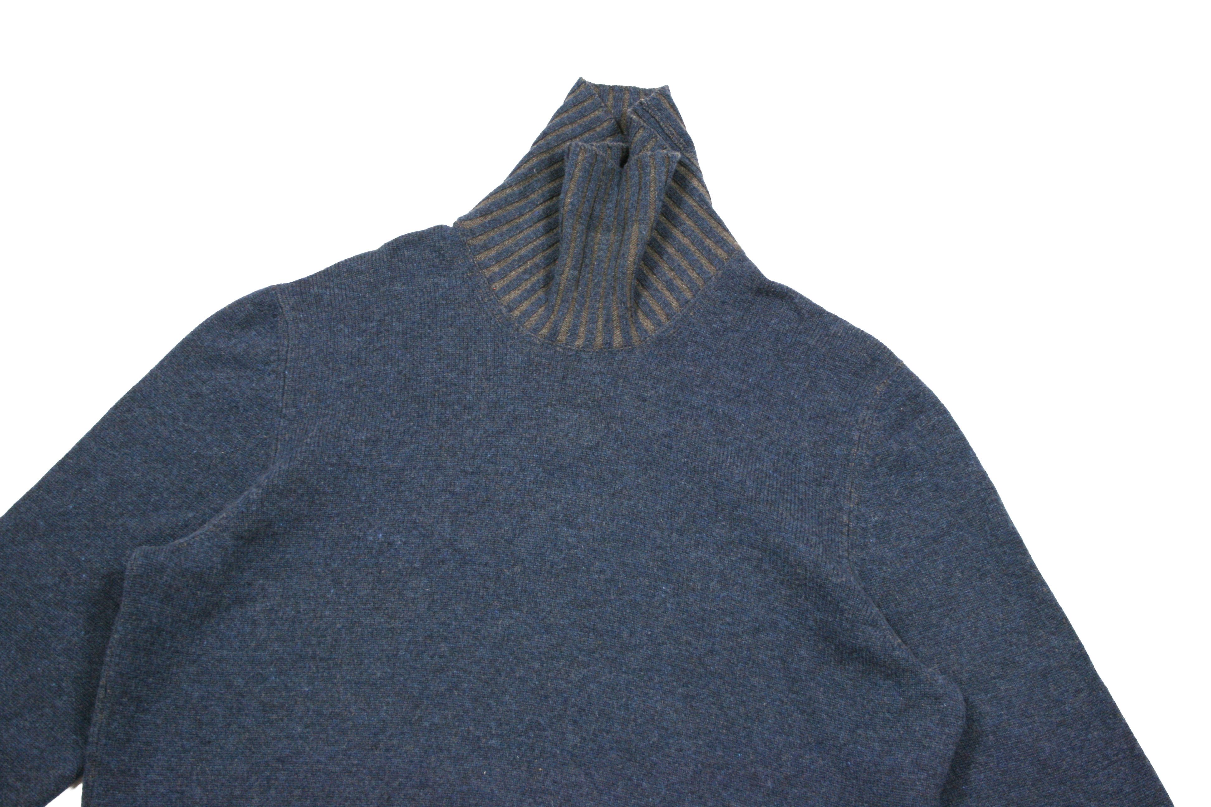 Gran Sasso Wool Cashmere Roll Neck Knit Size US M / EU 48-50 / 2 - 3 Thumbnail