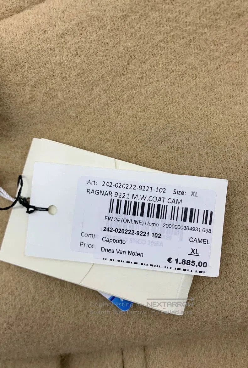 Dries Van Noten Dries Van Noten FW24 Wool Hooded Coat XL. Size US XL / EU 56 / 4 - 7 Thumbnail