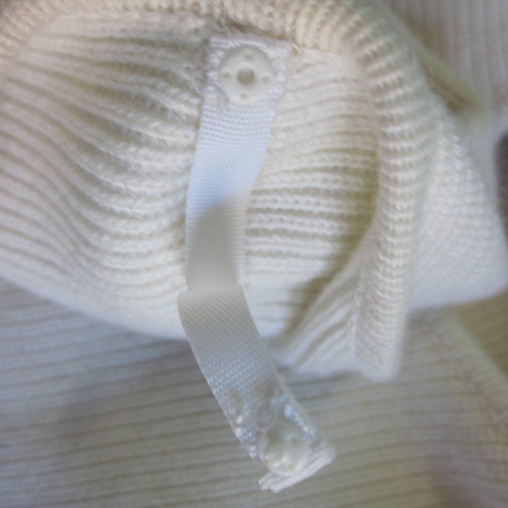 Other Dusan Ivory Knit Cotton Sweater Tank Women’s Size Large Size L / US 10 / IT 46 - 5 Thumbnail