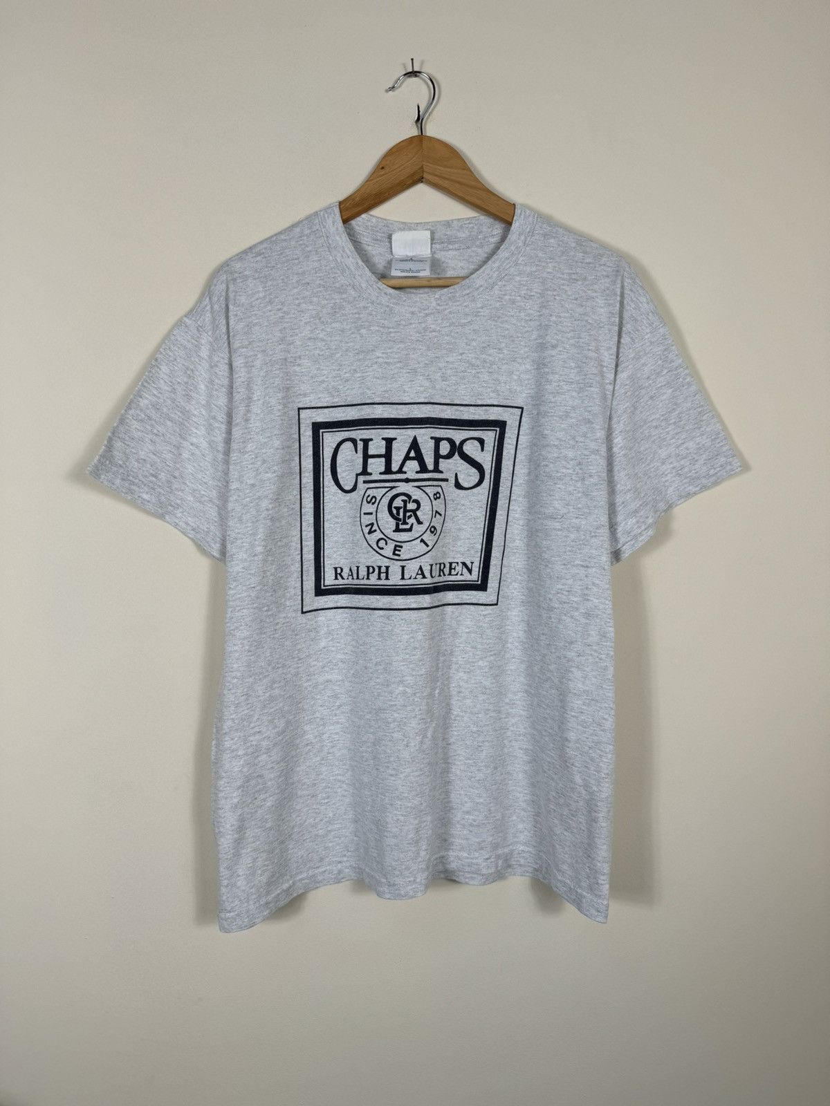 Polo Ralph Lauren × Ralph Lauren × Vintage Vintage Chaps Polo Ralph Lauren big logo tee Size US L / EU 52-54 / 3 - 1 Thumbnail