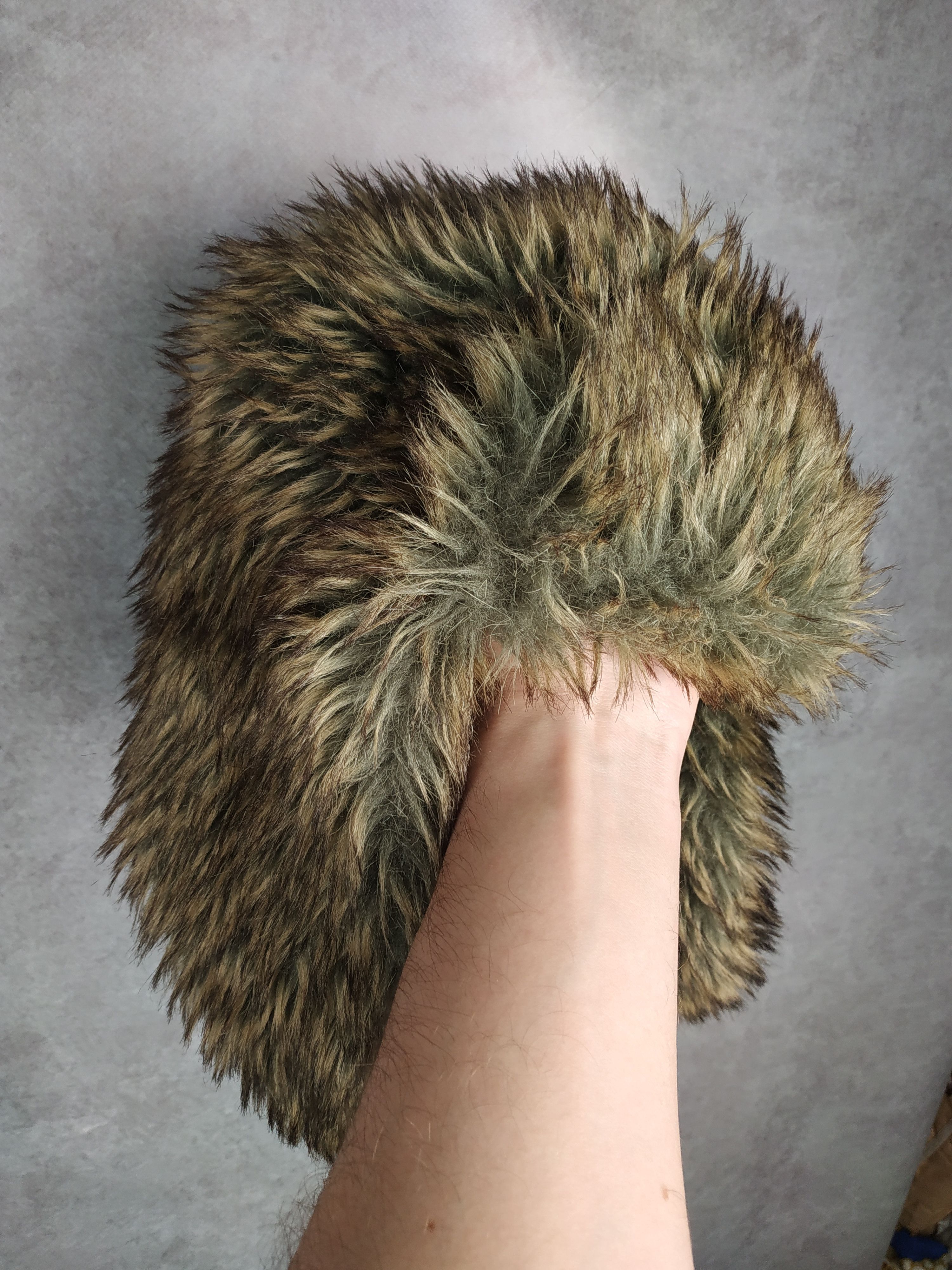 Japanese Brand Y2K Faux Fur Ushanka Vintage Fuzzy Warm Trapper Hat Size ONE SIZE - 3 Thumbnail