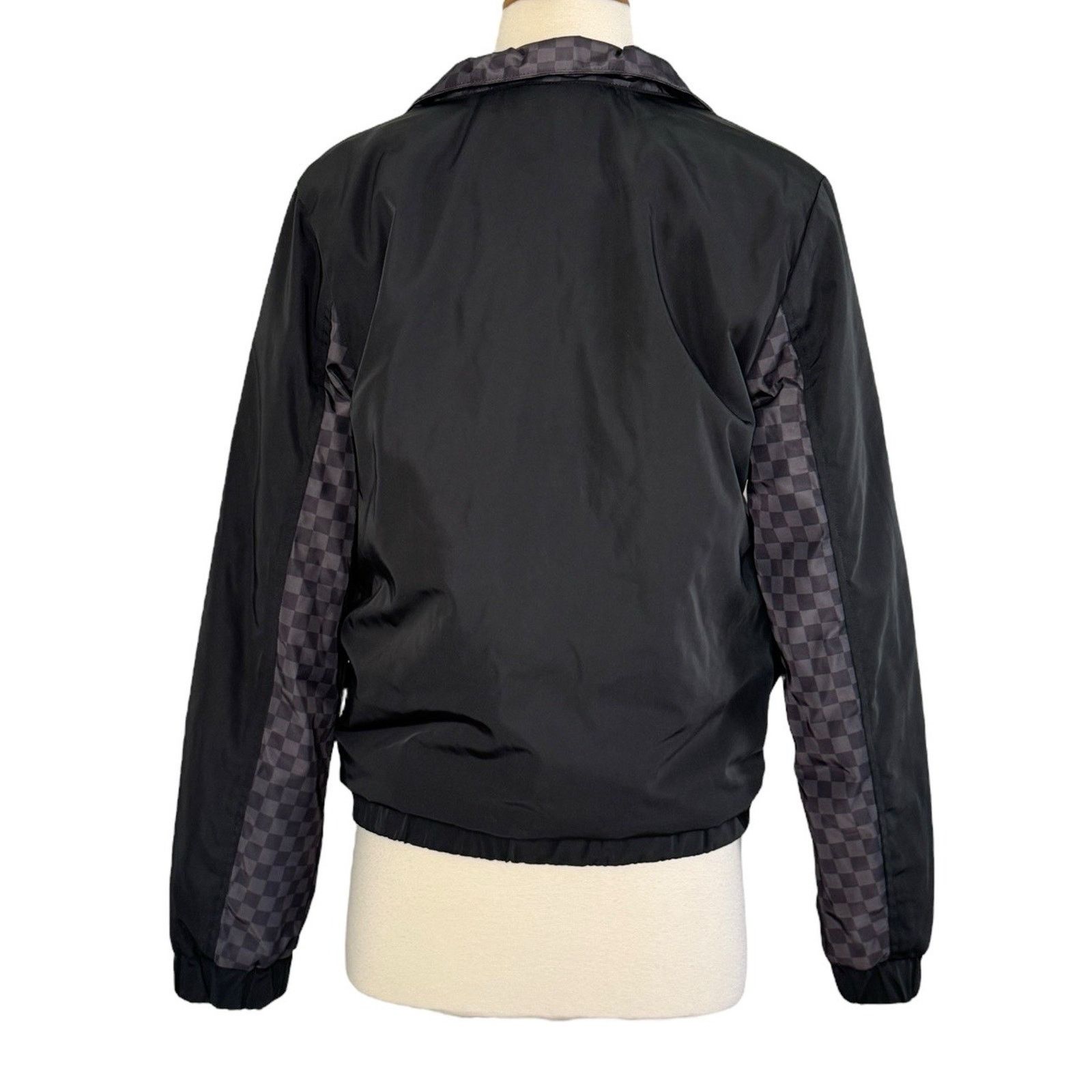 Vans VANS BMX Urban Remix Checkerboard Puffer Bomber Jacket Sz XS Size XS / US 0-2 / IT 36-38 - 8 Thumbnail
