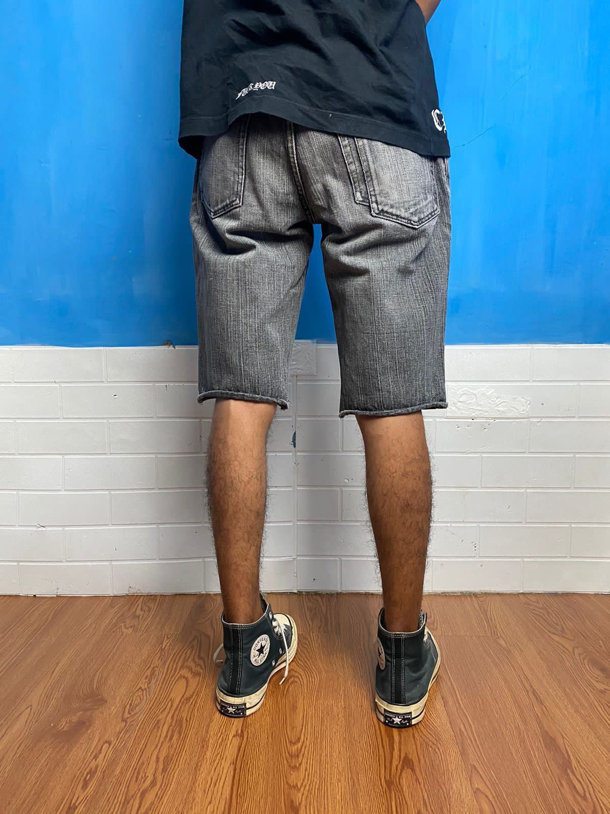 Number (N)ine SS04 “Dream Baby Dream” Double Pocket Shorts Denim Size US 33 - 20 Thumbnail
