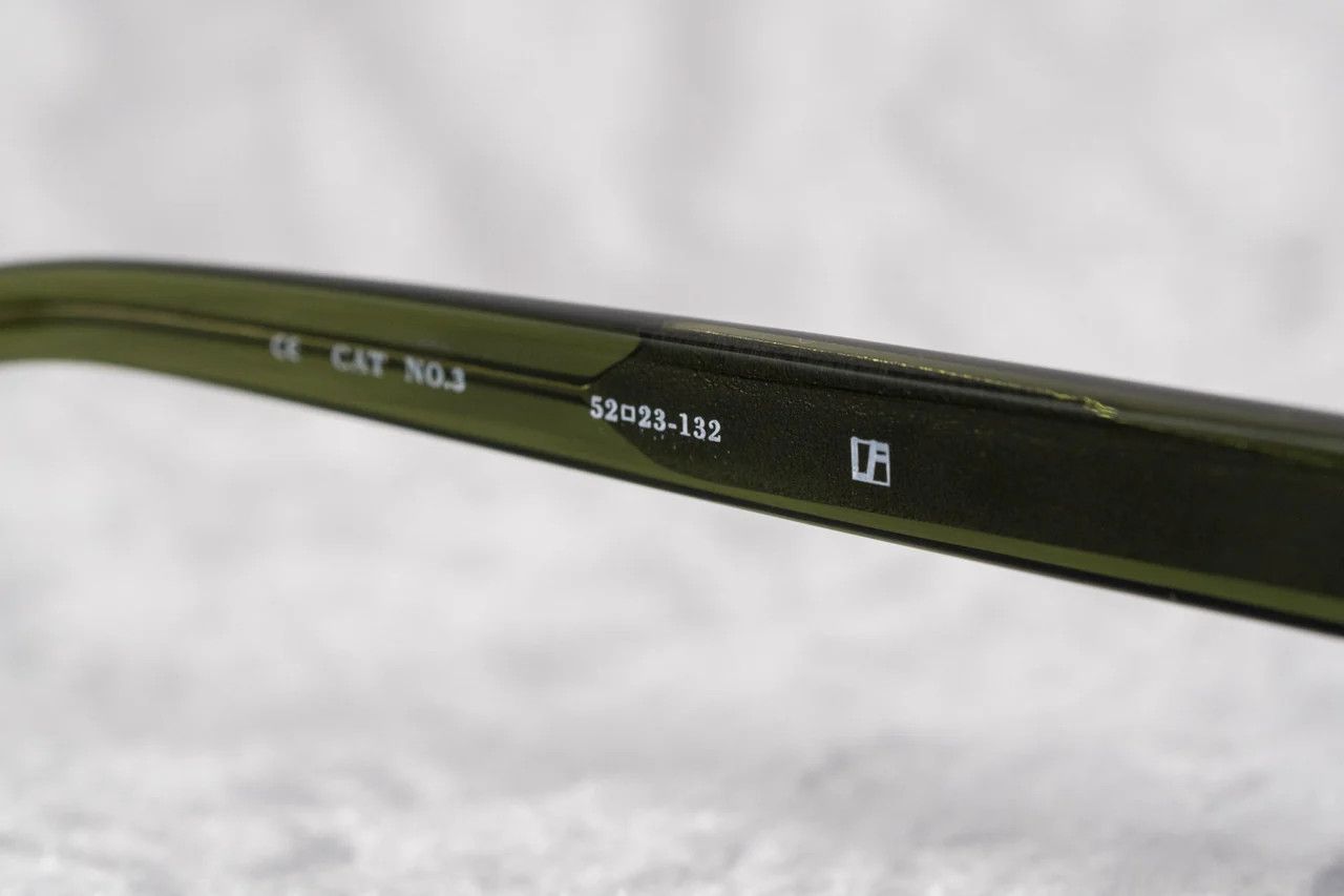 Ann Demeulemeester Ann Demeulemeester Sunglasses Oval Green and Purple Size ONE SIZE - 6 Thumbnail