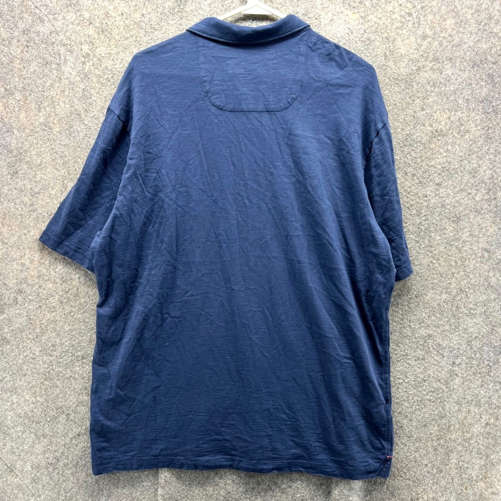 Tommy Bahama Tommy Bahama Polo Shirt Mens XL Blue Navy Pima Cotton Preppy Stretch Extra Size US XL / EU 56 / 4 - 6 Thumbnail
