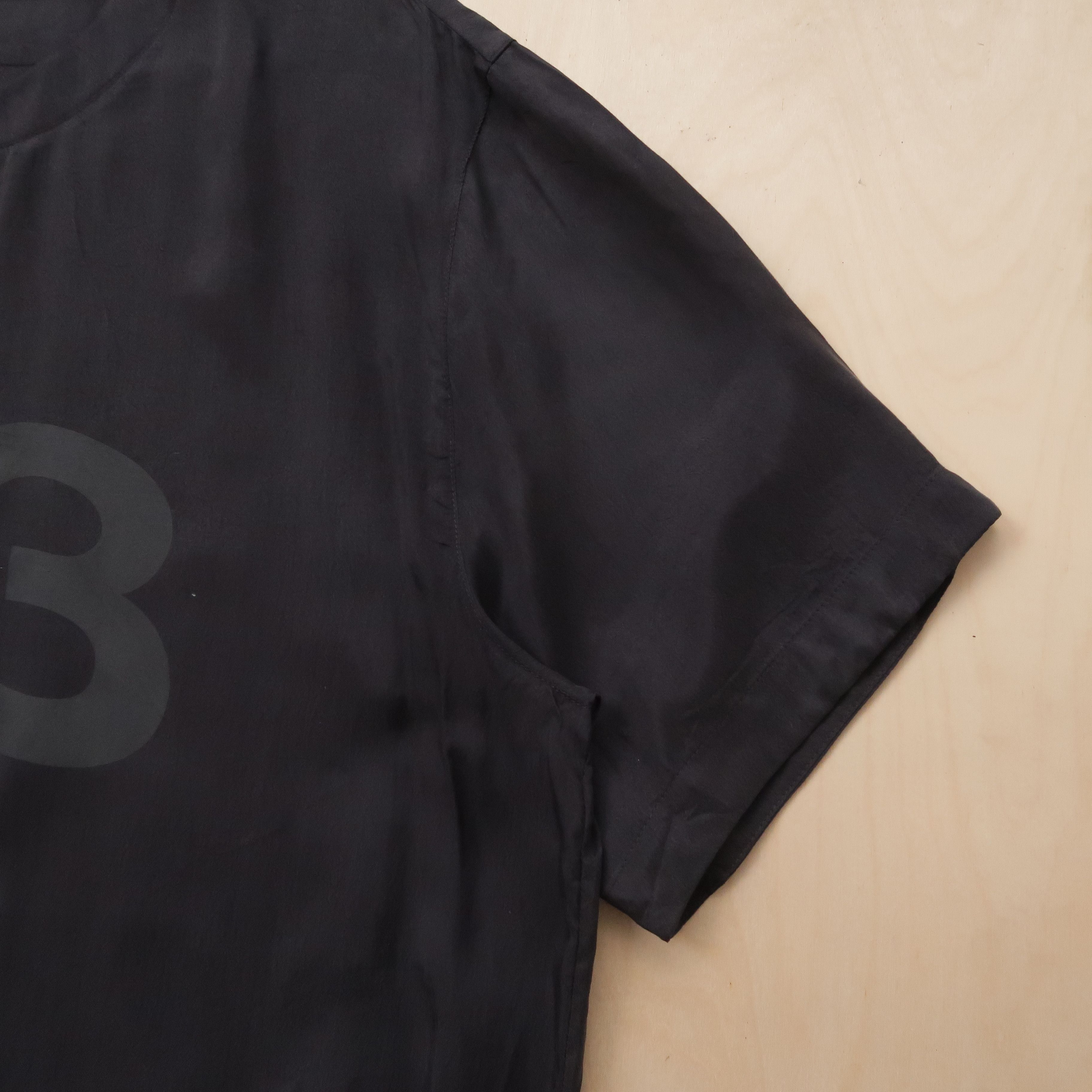 Y-3 2021 Yohji Yamamoto Y-3 CH3 Sanded Cupro Asymmetric Size US M / EU 48-50 / 2 - 7 Thumbnail