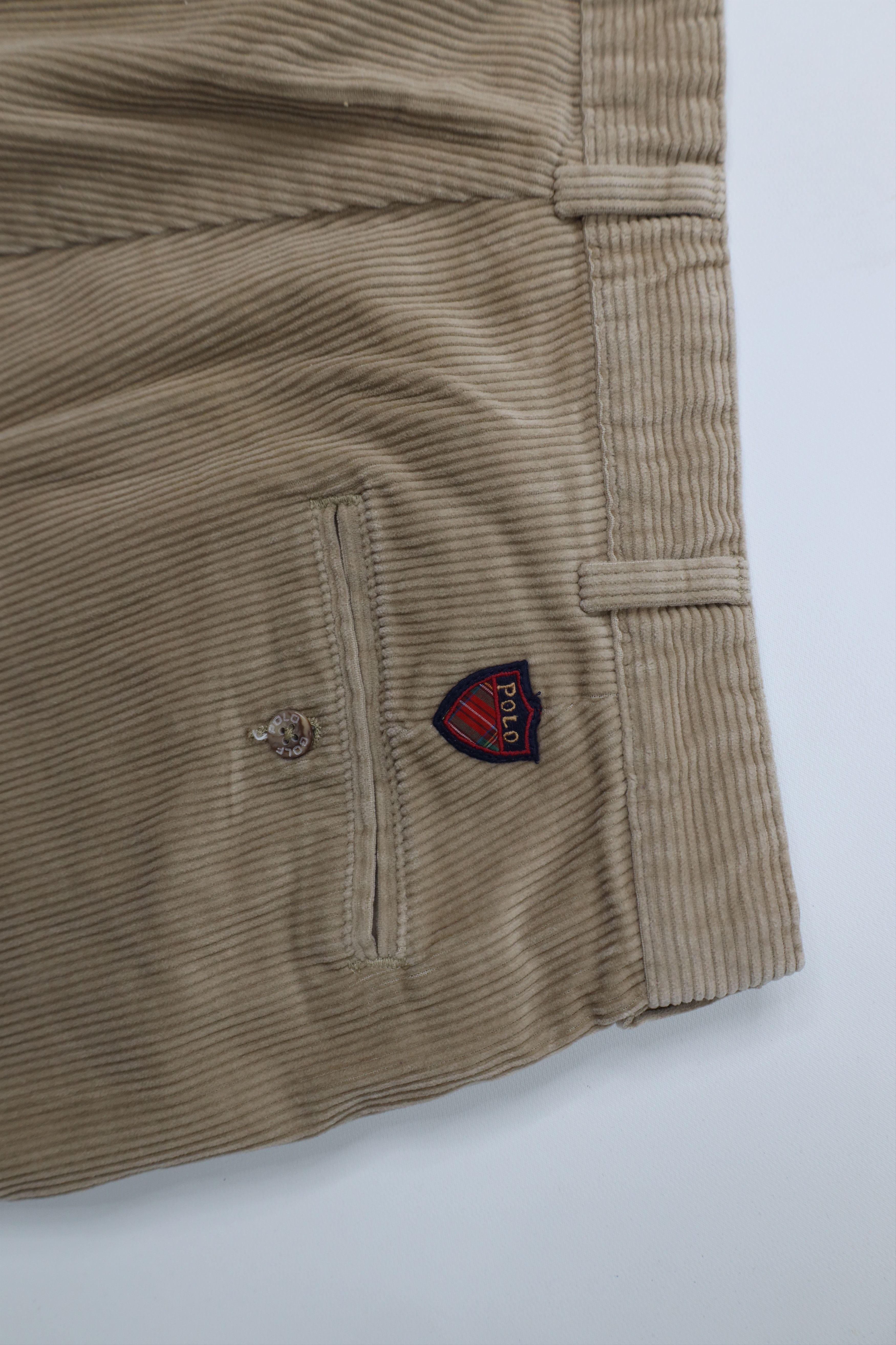 Ralph Lauren Vintage 90s Polo Golf Ralph Lauren Wide Leg Corduroy Pants Size US 32 / EU 48 - 12 Thumbnail