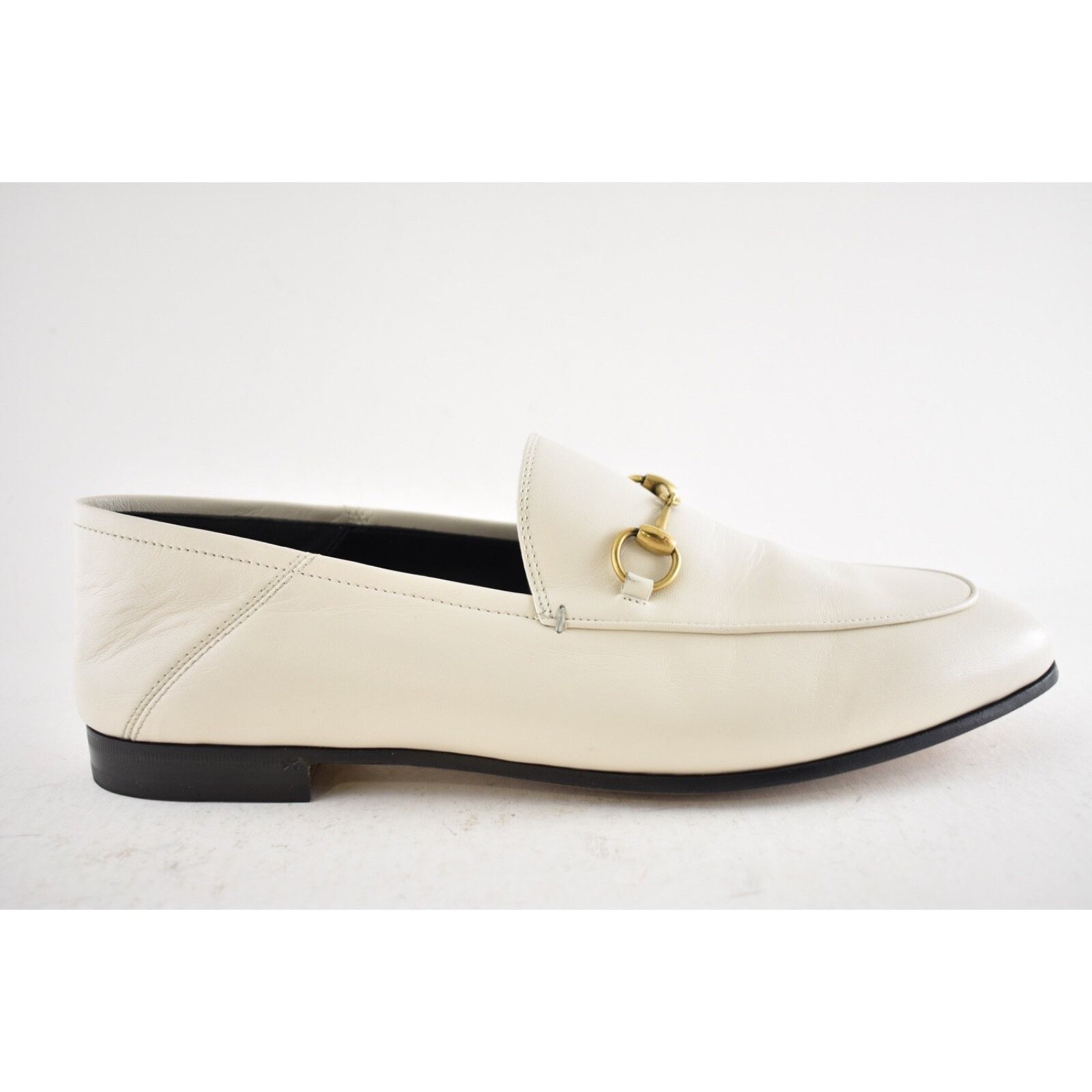 Gucci Gucci Brixton Collapsible Mystic White Leather Horsebit Size US 12 / IT 42 - 2 Thumbnail