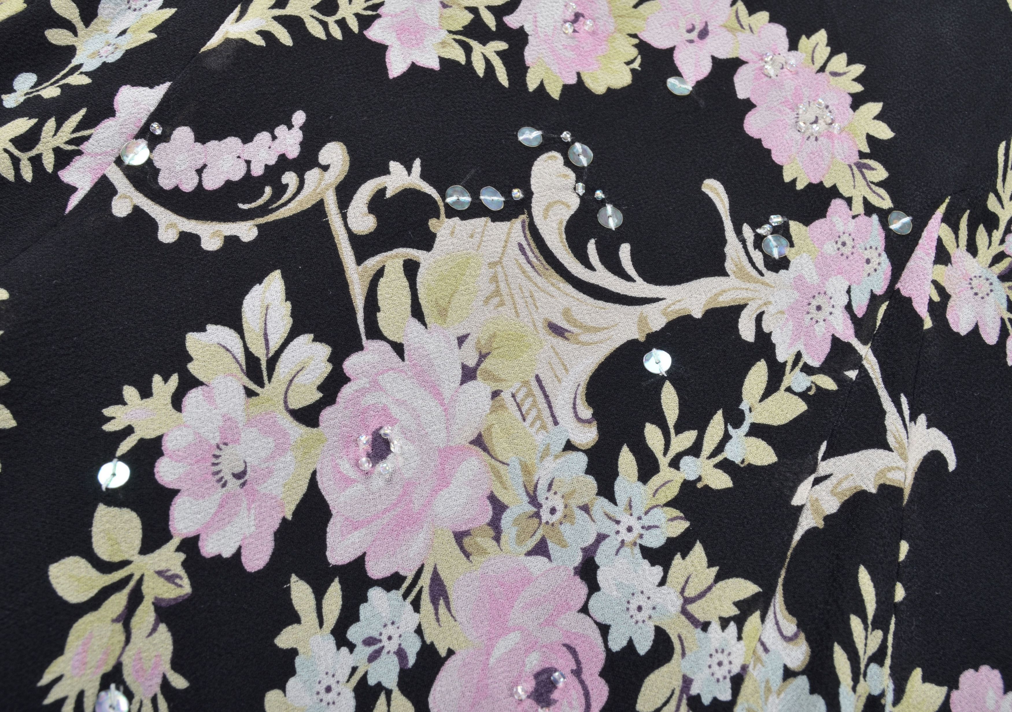 Laura Ashley Vintage Laura Ashley Y2K Mermaid Fairy Floral Dress Size M / US 6-8 / IT 42-44 - 8 Thumbnail