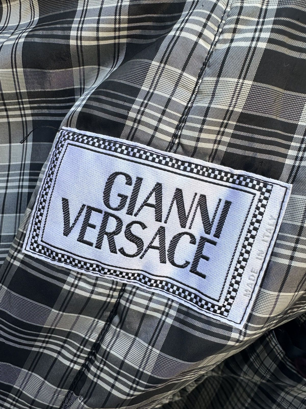 Versace Gianni Versace 1992 Double Breasted Overcoat, Medusa buttoms Size US M / EU 48-50 / 2 - 3 Thumbnail