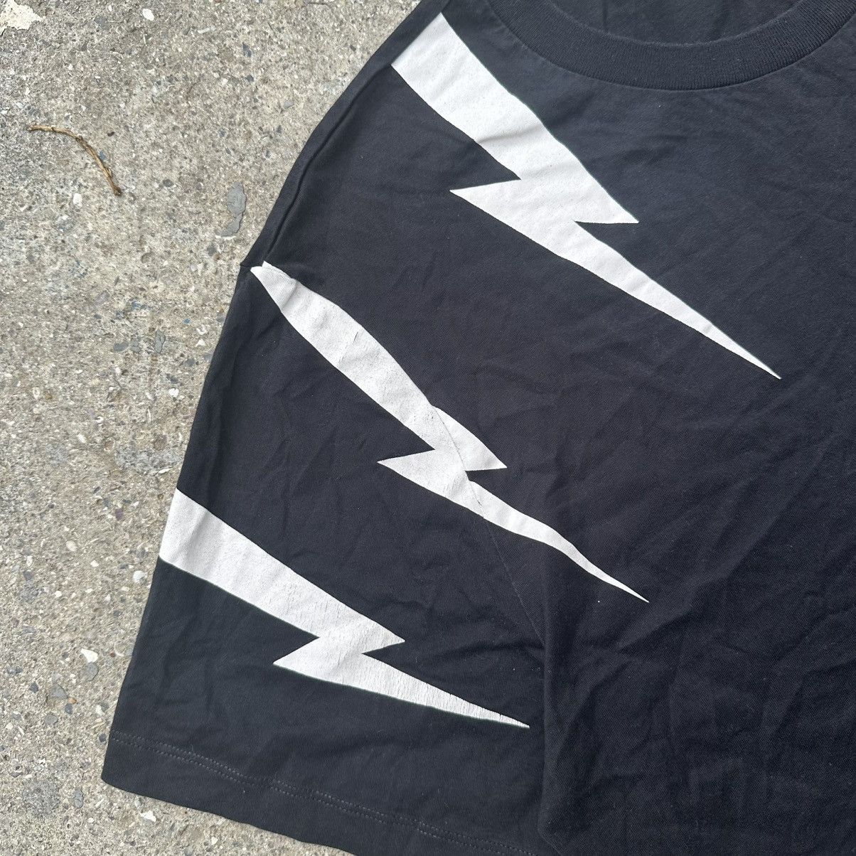 Neil Barrett RARE Neil Barrett lightning strike Tee Shirt Size US L / EU 52-54 / 3 - 3 Thumbnail
