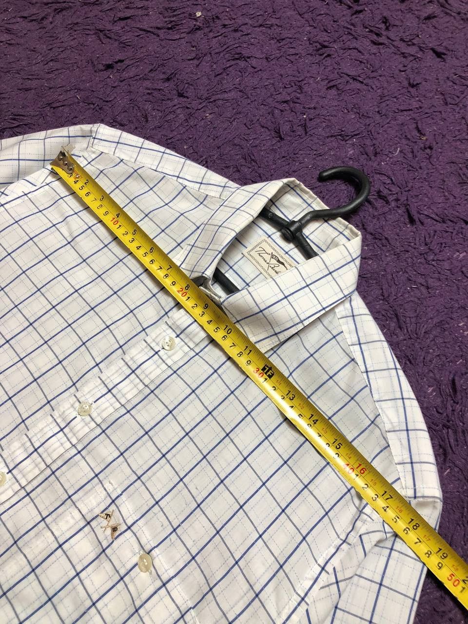 Burberry Vintage Thomas Burberry Button Up Shirt Size M Size US M / EU 48-50 / 2 - 12 Thumbnail