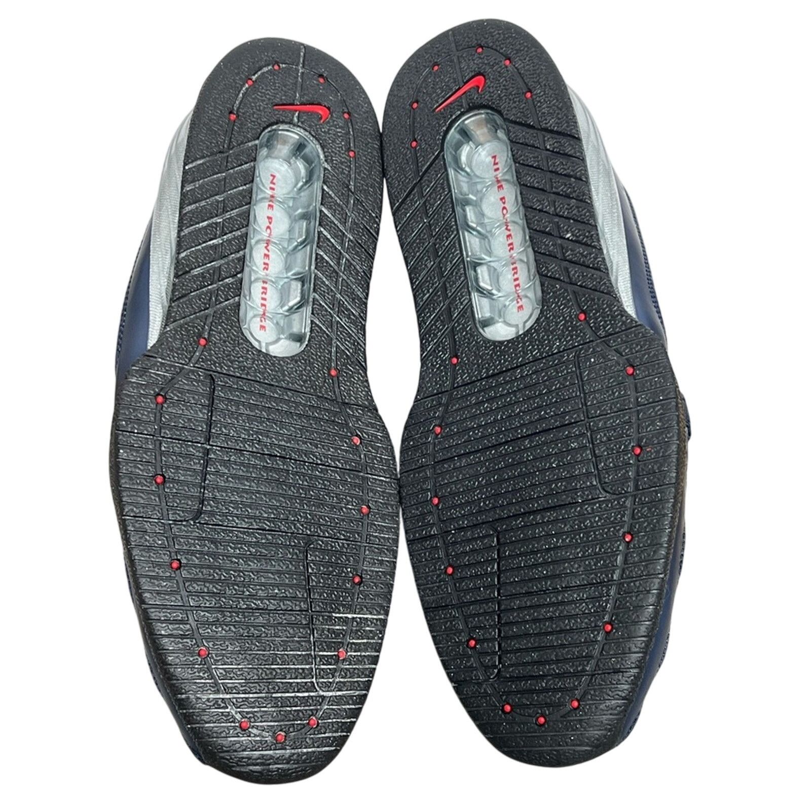 Nike Romaleos 2 Obsidian Blue Red Weightlifting Shoes SAMPLE