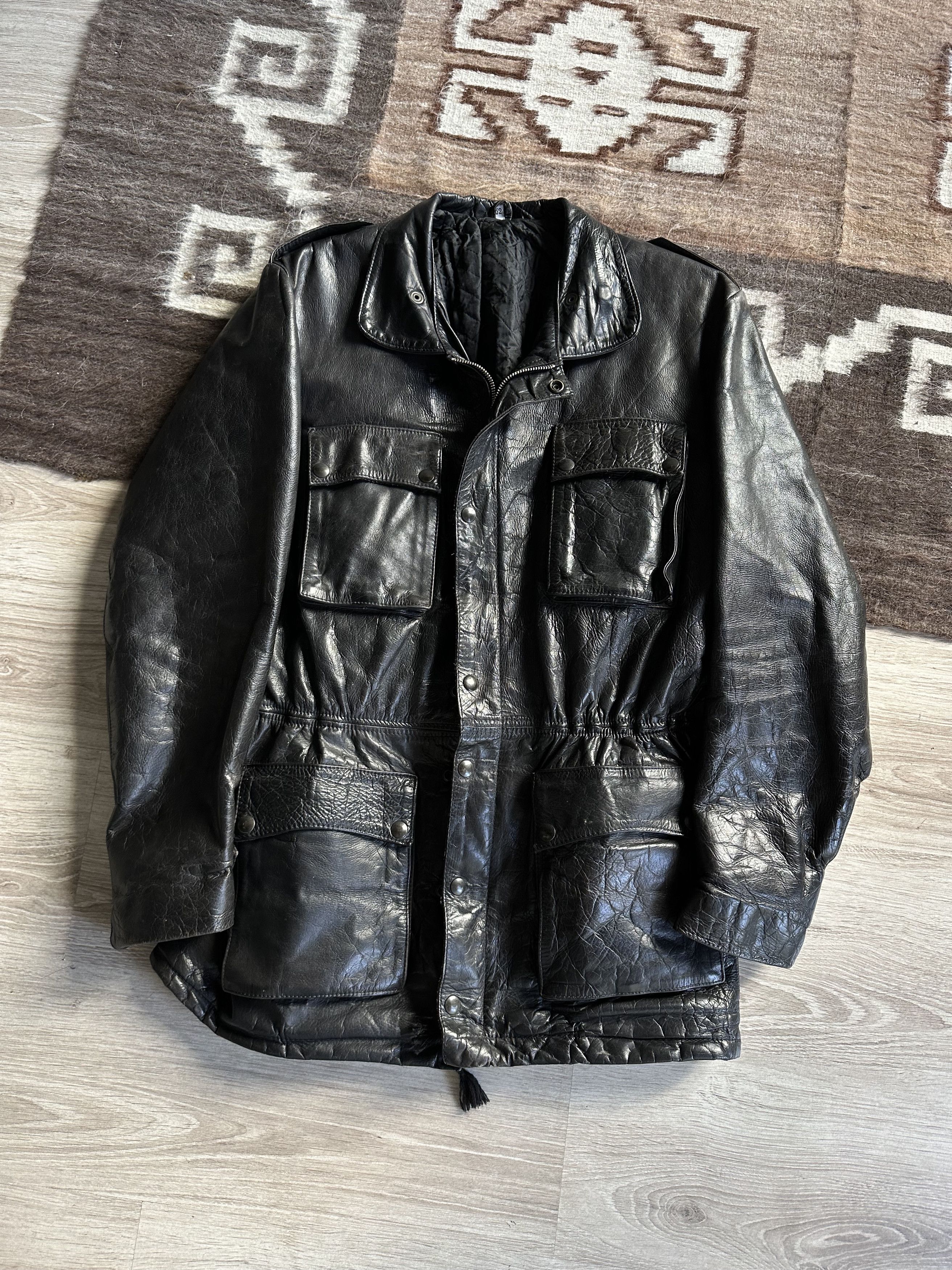 Vintage Richa Vintage Leather Biker Moto Jacket 7558AC Size US L / EU 52-54 / 3 - 2 Thumbnail