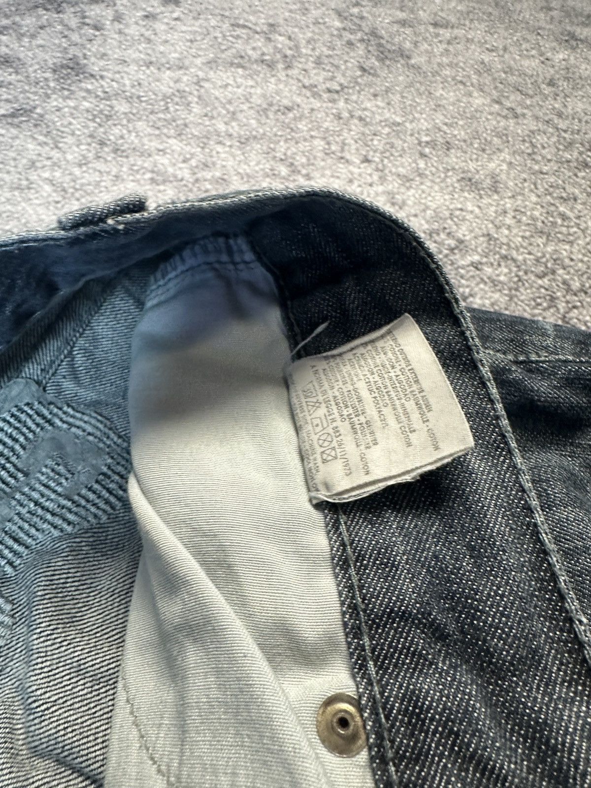 G-Star Y2K Vintage G Star Raw Logo Denim Pants Rare Streetwear 34 Size US 34 / EU 50 - 7 Thumbnail
