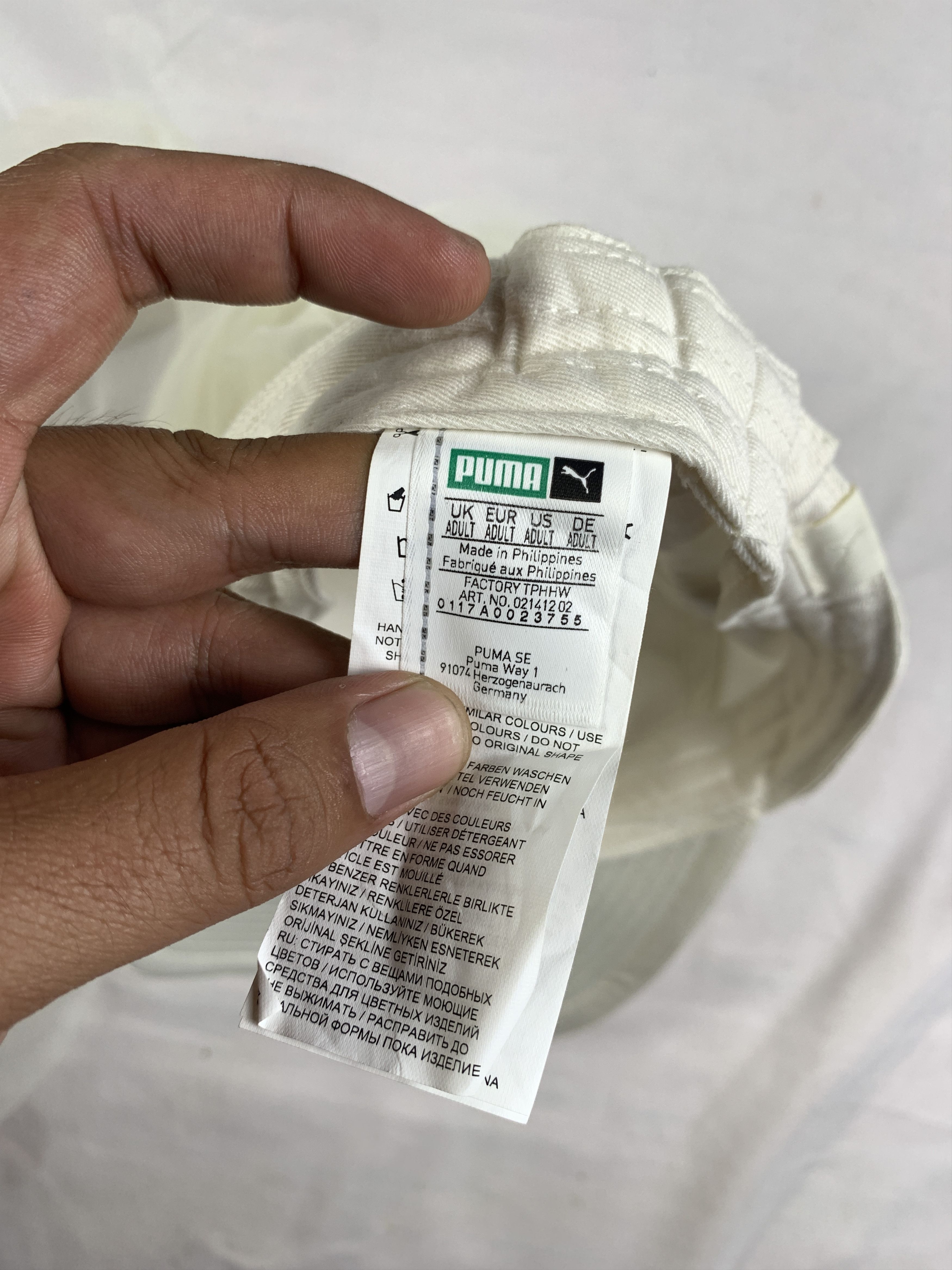 Fenty × Puma PUMA x FENTY by Rihanna White Bow Camp Cap (OSFA) Size ONE SIZE - 10 Thumbnail