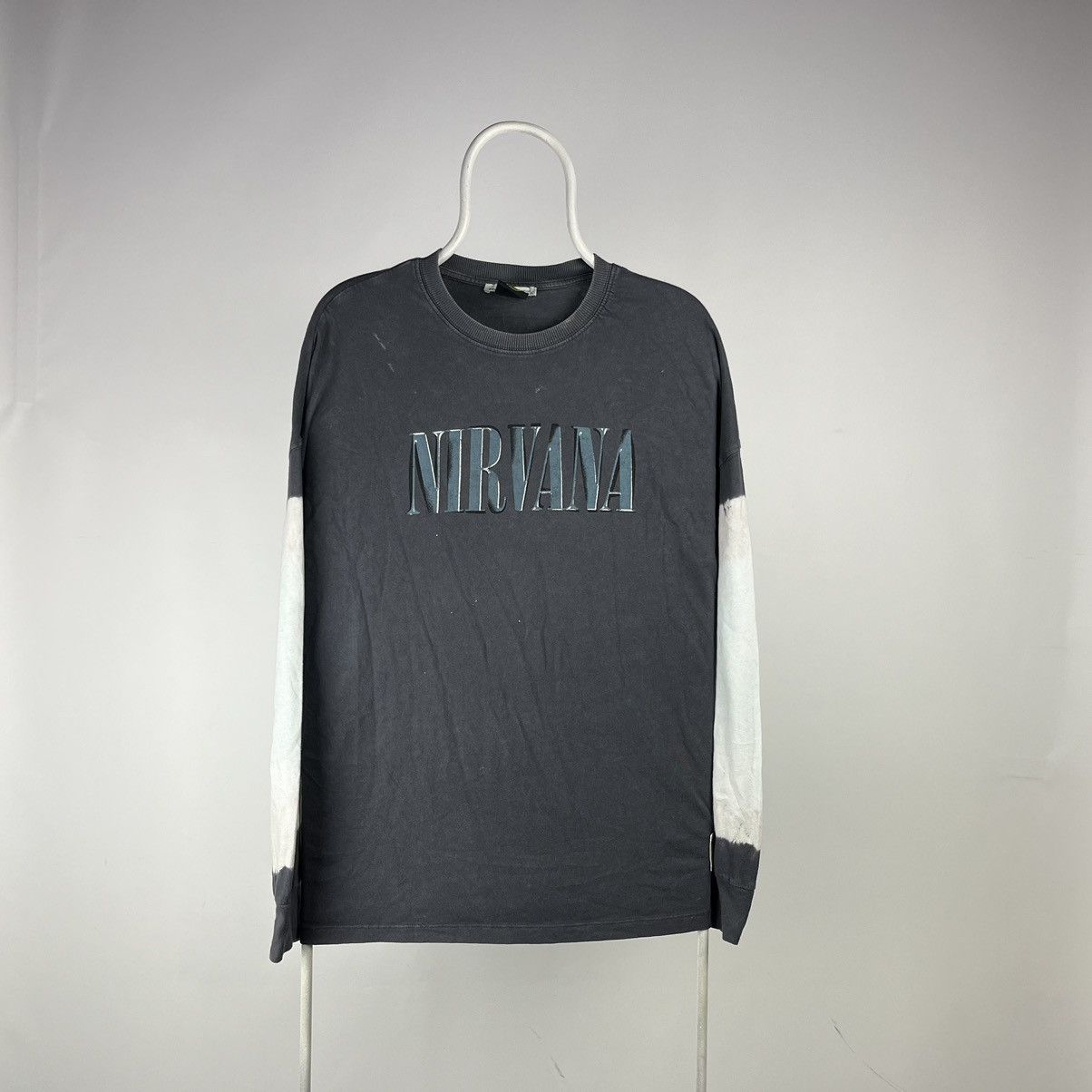 Nirvana Nirvana long sleeve box logo size Medium Size US M / EU 48-50 / 2 - 1 Thumbnail