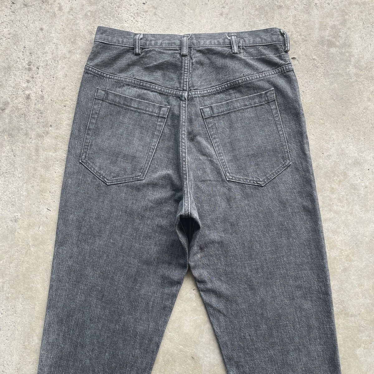 Yohji Yamamoto Vintage Y’S YOHJI YAMAMOTO Jeans Black Faded Denim Pants W30 Size US 30 / EU 46 - 11 Thumbnail