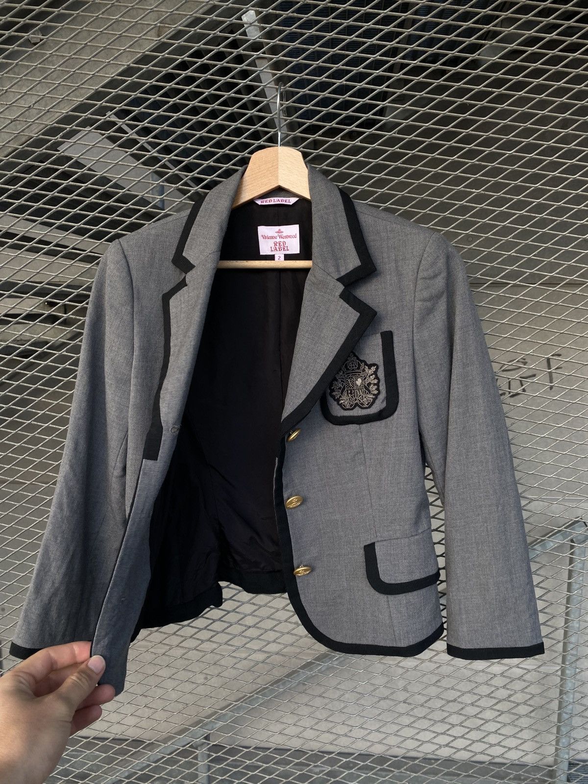Vivienne Westwood Vivienne Westwood Red Label Japan Serie School Blazer Size S / US 4 / IT 40 - 8 Thumbnail