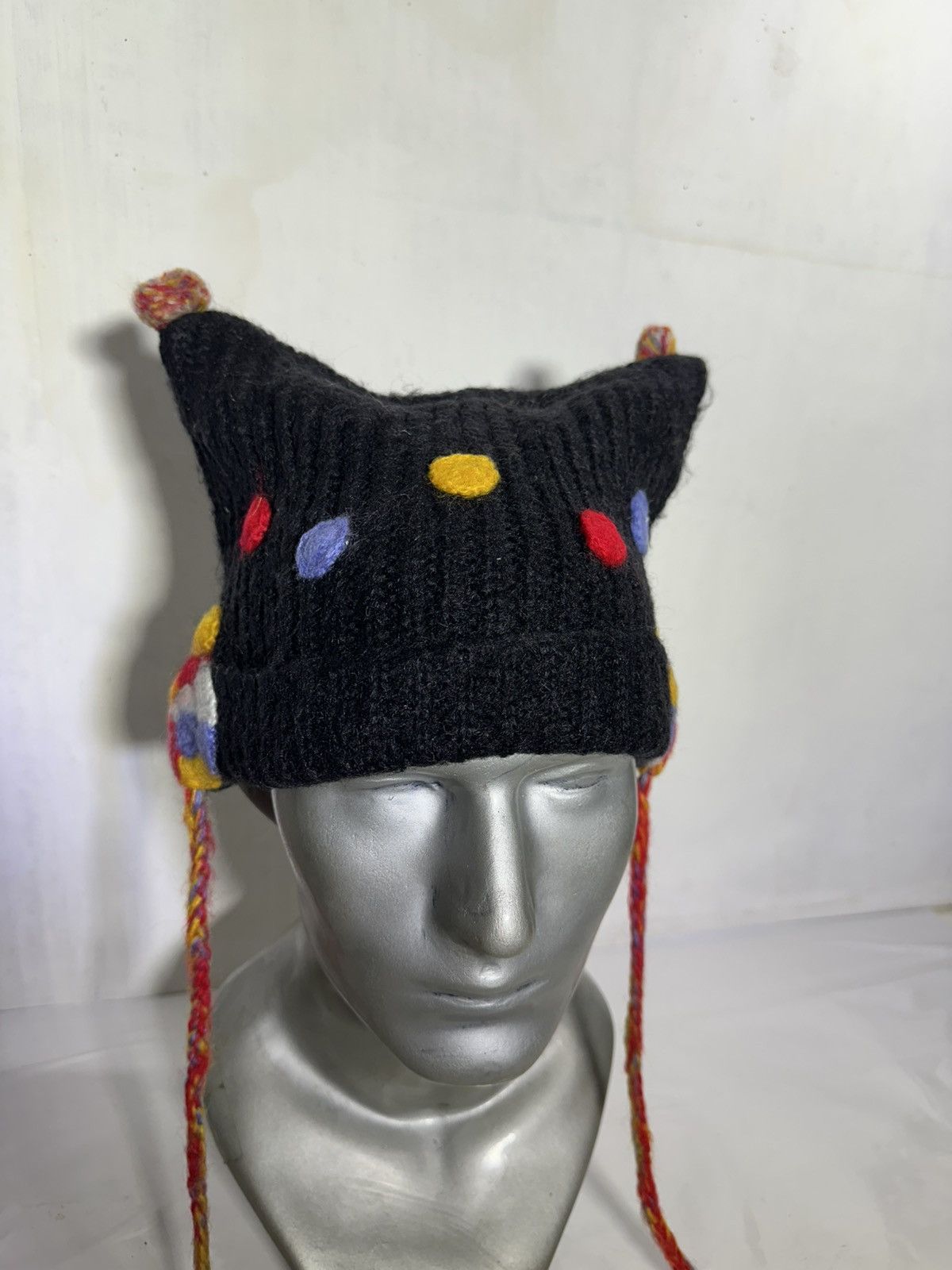 Handmade Unknown Japanese Horn Beanie hats Size ONE SIZE - 2 Thumbnail