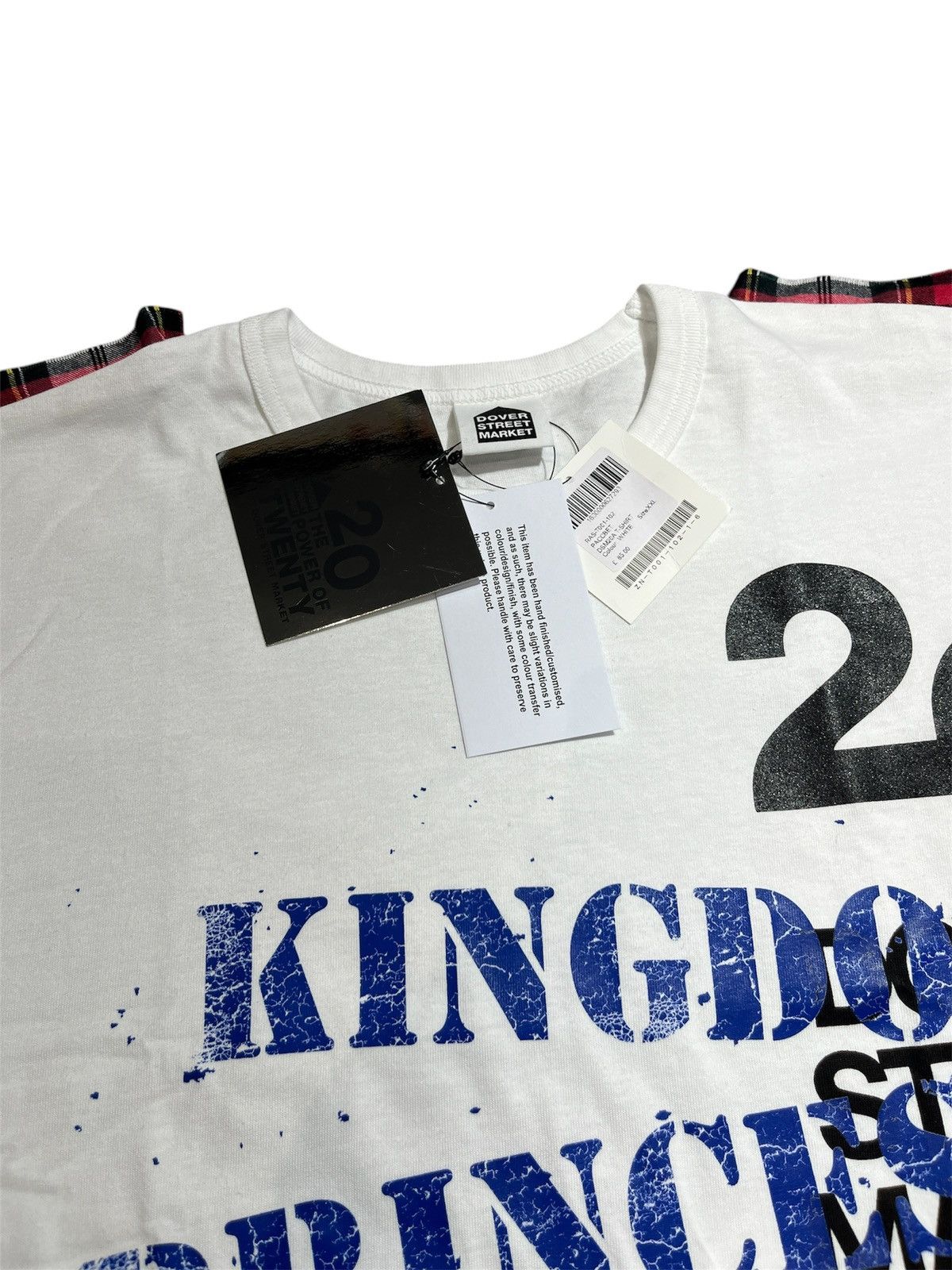 PACCBET Paccbet x CDG X DSM 20th anniversary white Tshirt Size US XXL / EU 58 / 5 - 8 Thumbnail