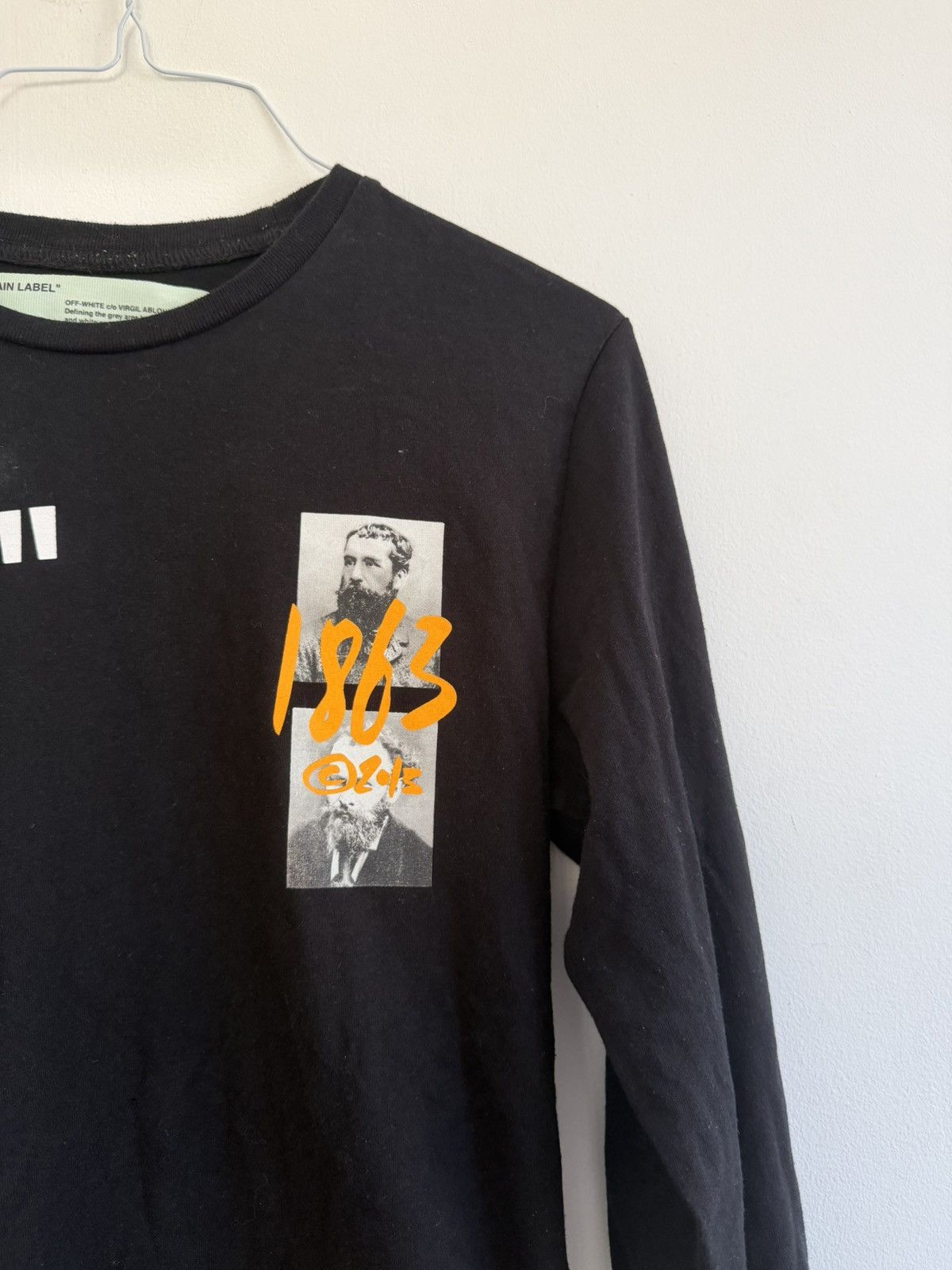 Off-White Off White Impressionism 1863 Long Sleeve TEE Size US XS / EU 42 / 0 - 5 Thumbnail