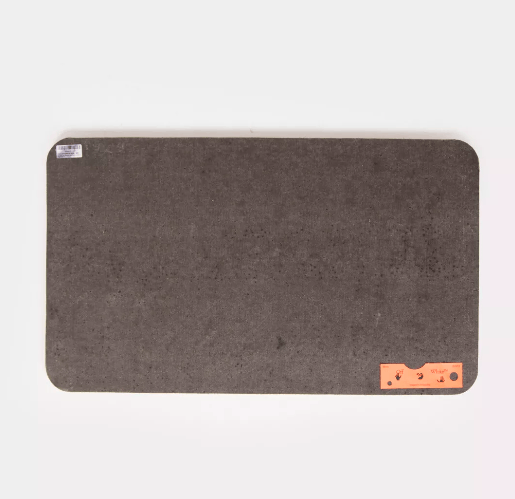 Off-White Off-White Coconut Fiber Doormat Size ONE SIZE - 5 Thumbnail