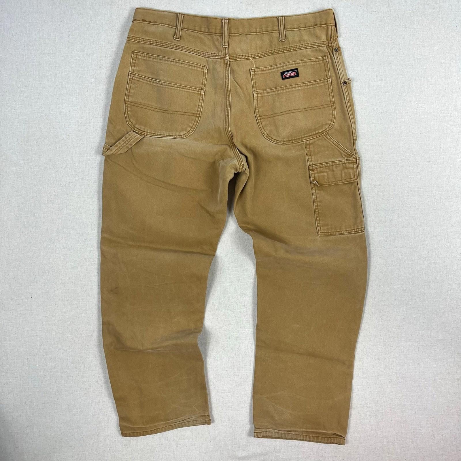 Dickies Distressed Brown Dickies Carpenter Double Knee Work Pants 38 Size US 38 / EU 54 - 1 Thumbnail