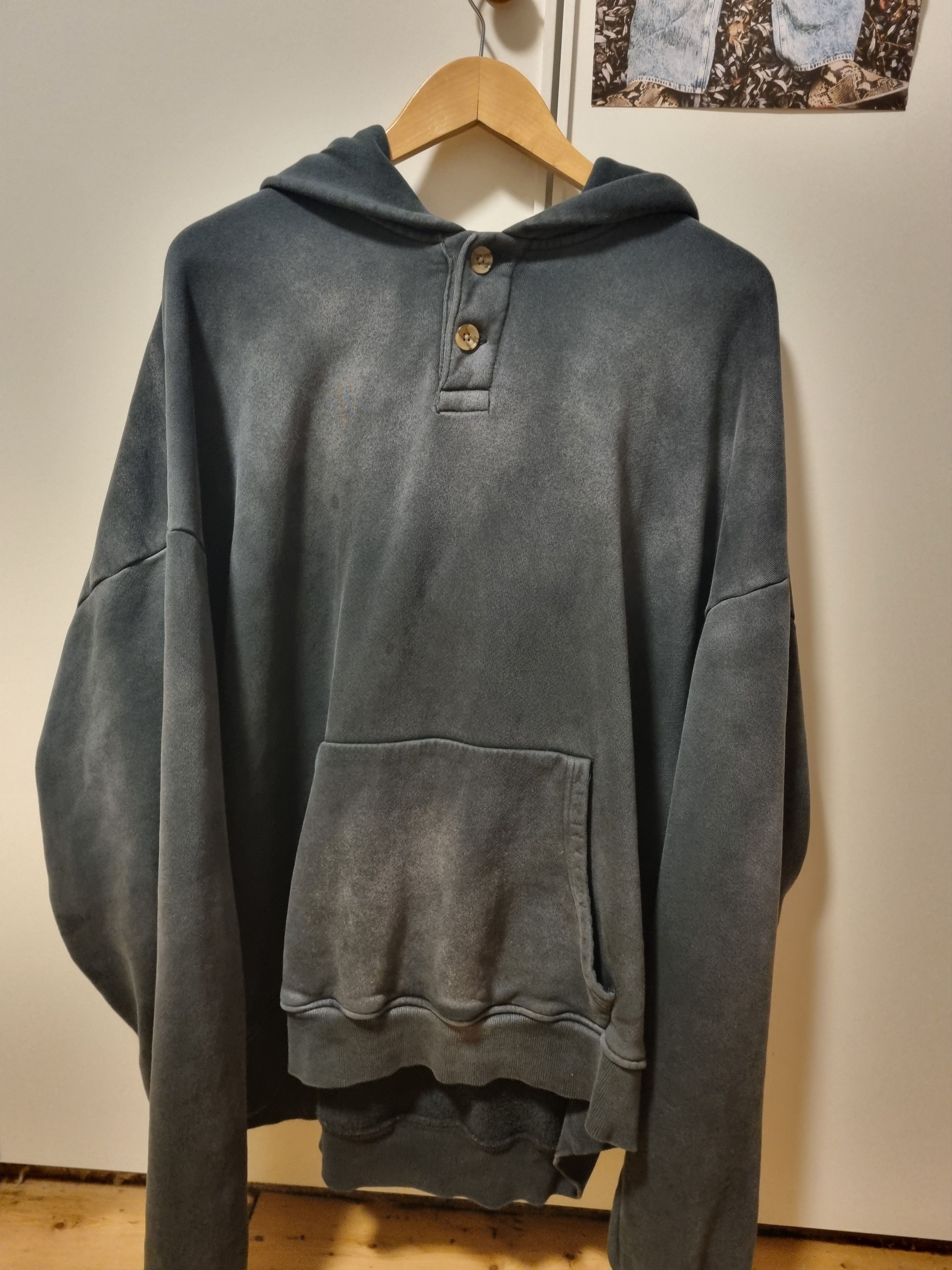 Elwood Vintage Faded Hoodie Size US XL / EU 56 / 4 - 2 Thumbnail