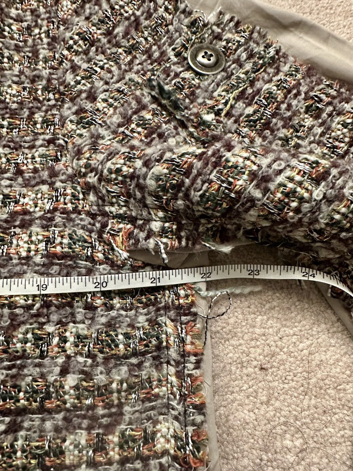 Kiko Kostadinov Kiko Kostadinov Aomnium Tweed Patchwork Jacket 48 Size US M / EU 48-50 / 2 - 8 Thumbnail