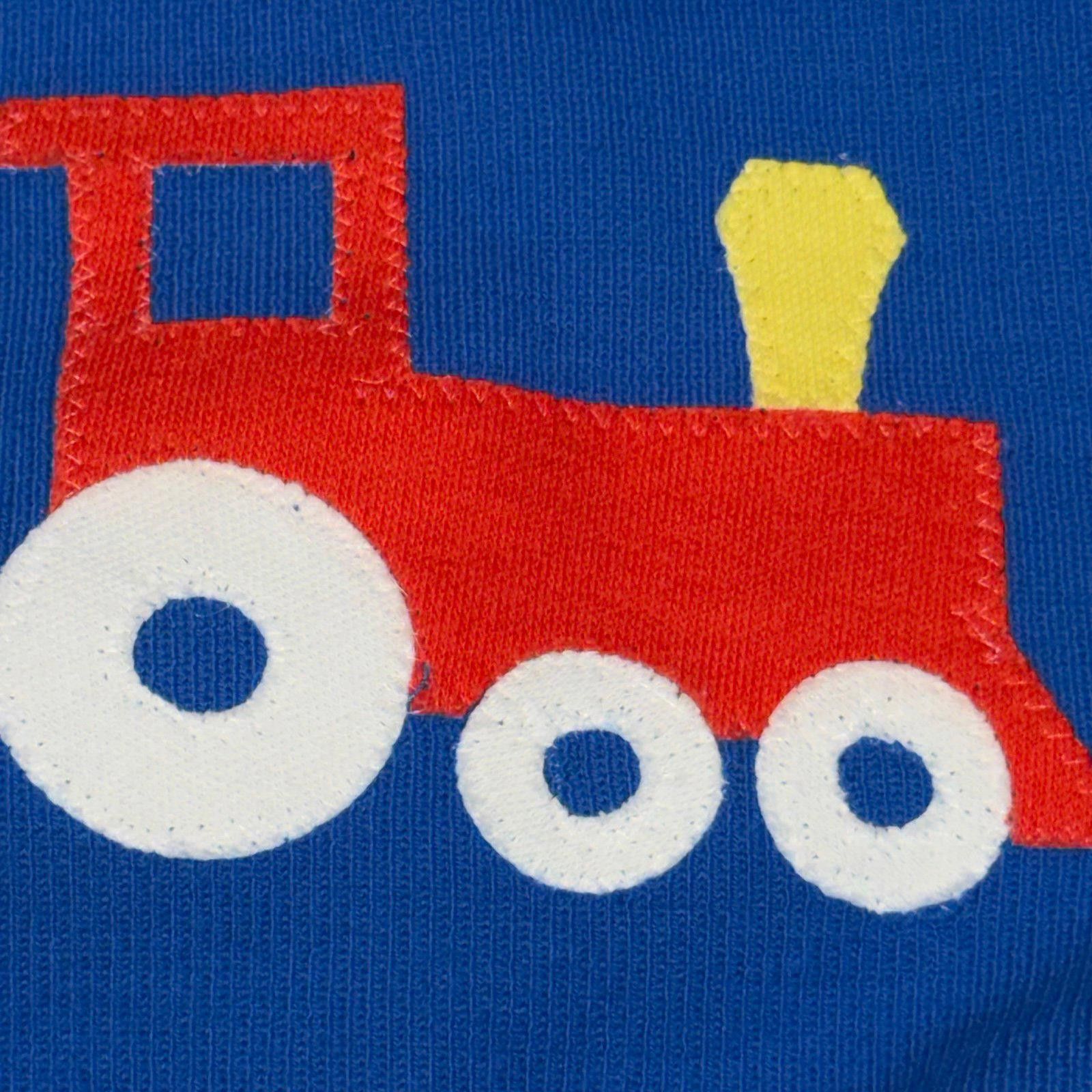 Other Carter's 18 Month Vintage Train Themed Baby Romper Size ONE SIZE - 4 Thumbnail