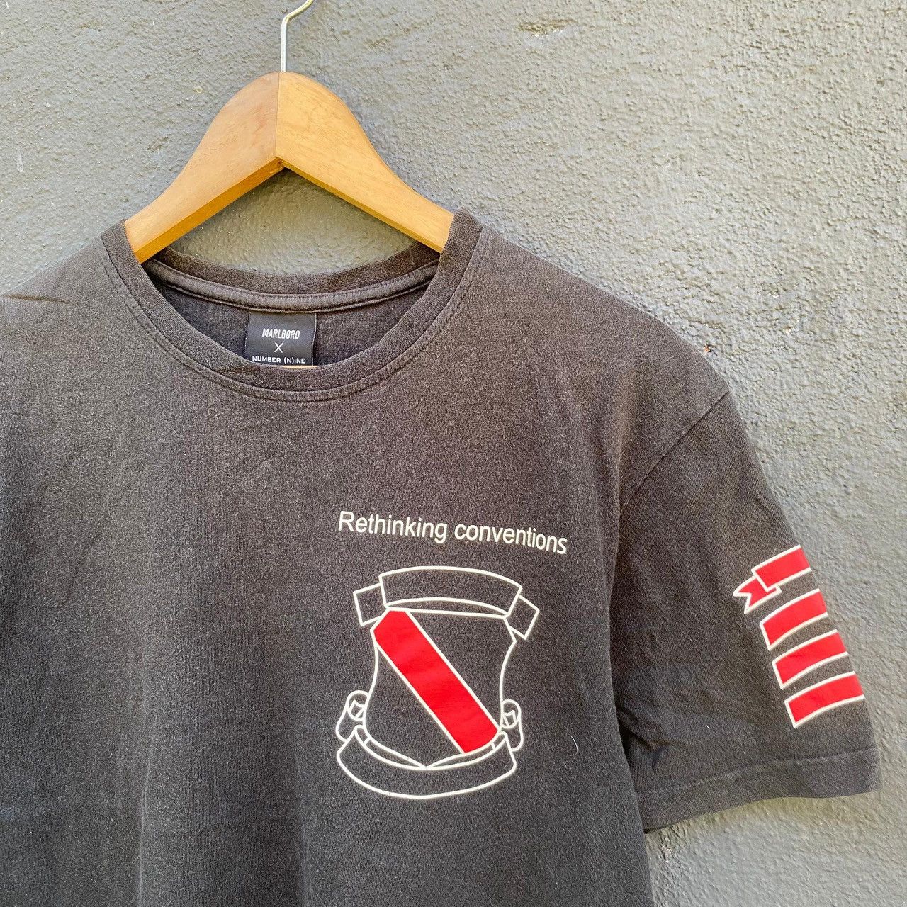 Number (N)ine Thrashed Faded Number Nine X Marlboro Tee Size US L / EU 52-54 / 3 - 2 Thumbnail