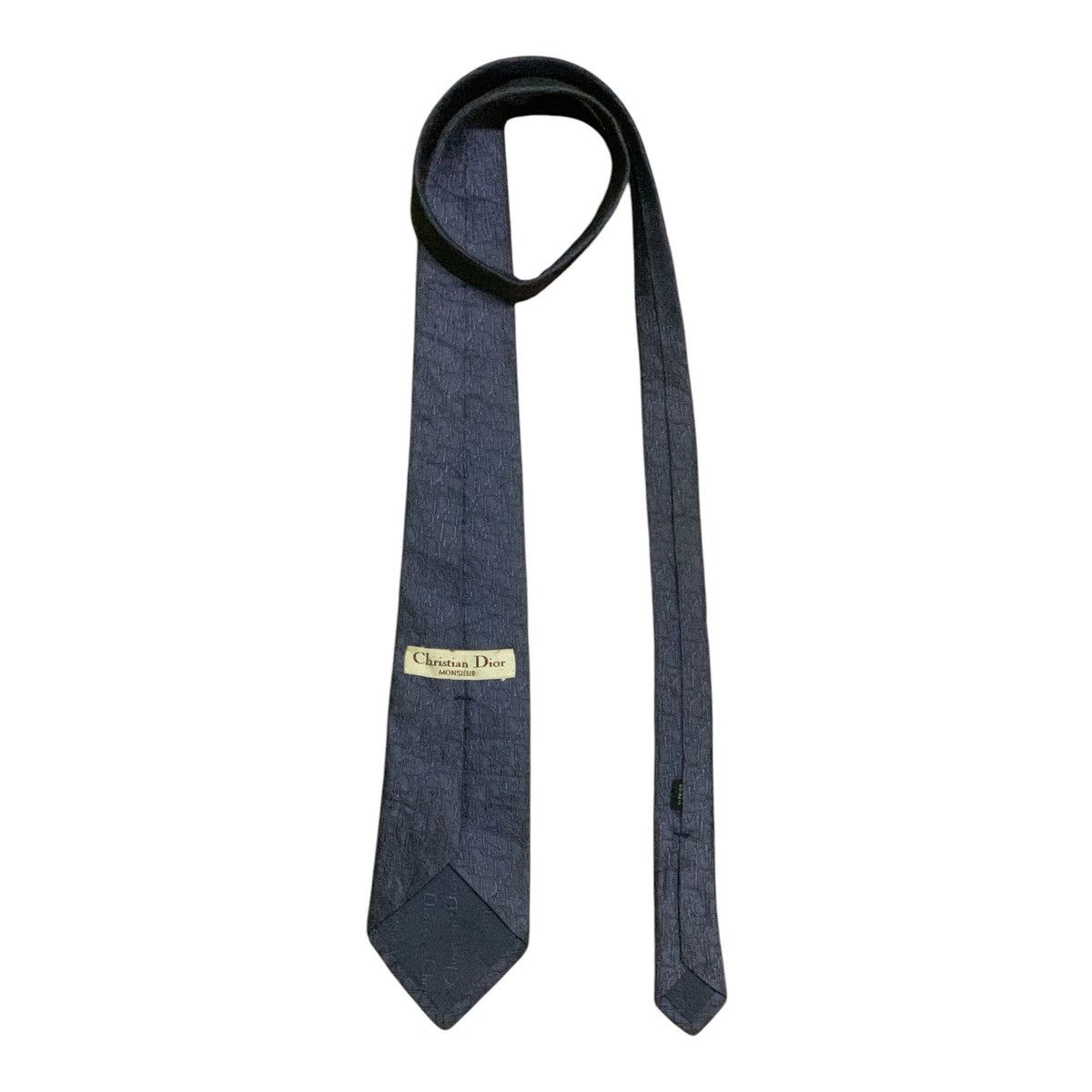 Christian Dior Monsieur × Dior Rare Design Vintage Christian Dior Monsieur Monogram Ties Size ONE SIZE - 2 Thumbnail