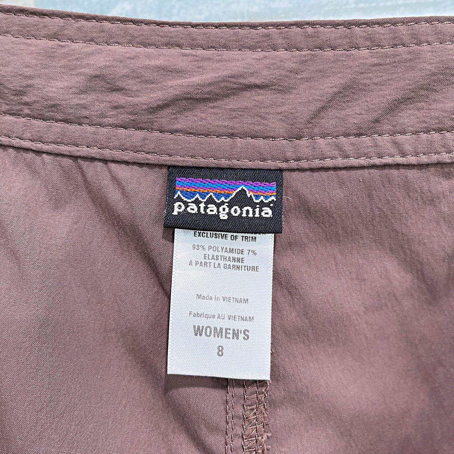 Patagonia Patagonia Activewear Wrap Skort Brown High Rise Outdoors 8 Size 30" / US 8 / IT 44 - 6 Thumbnail