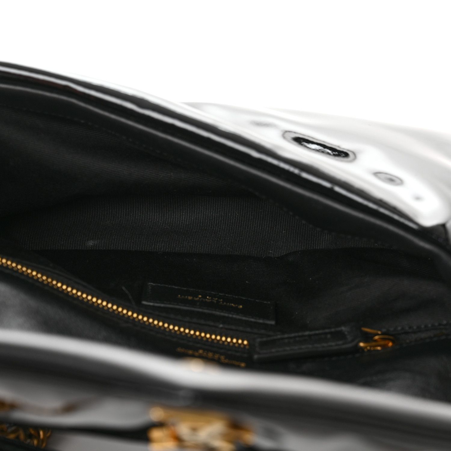 Saint Laurent Paris o1b1hav110425 Size: OS / Calypso Small Bag Patent Leather Size ONE SIZE - 5 Thumbnail
