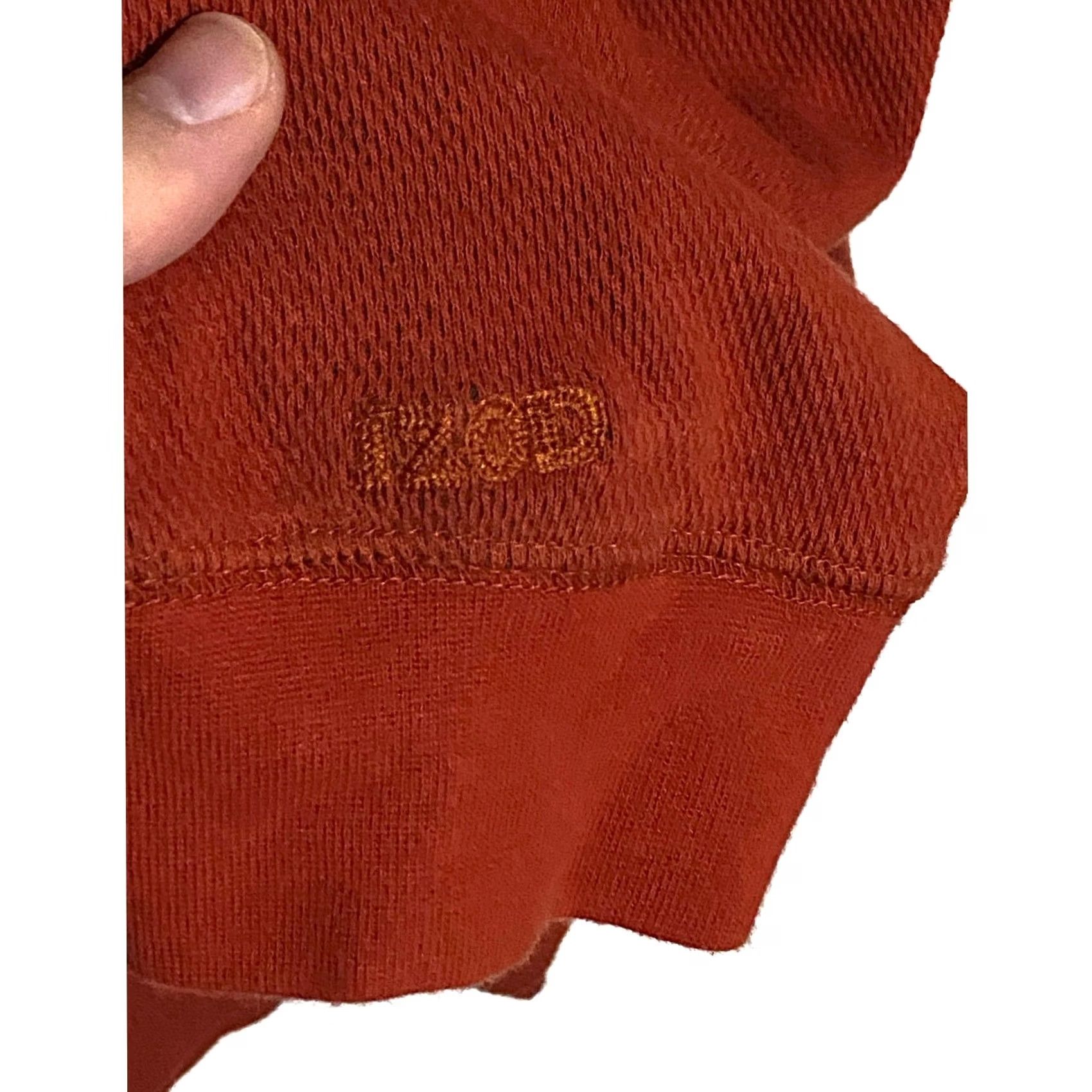 Izod Izod Thermal Waffle Knit Shirt Mens L Neutral Grunge Gorpcore Minimalist Layers Size US L / EU 52-54 / 3 - 5 Thumbnail