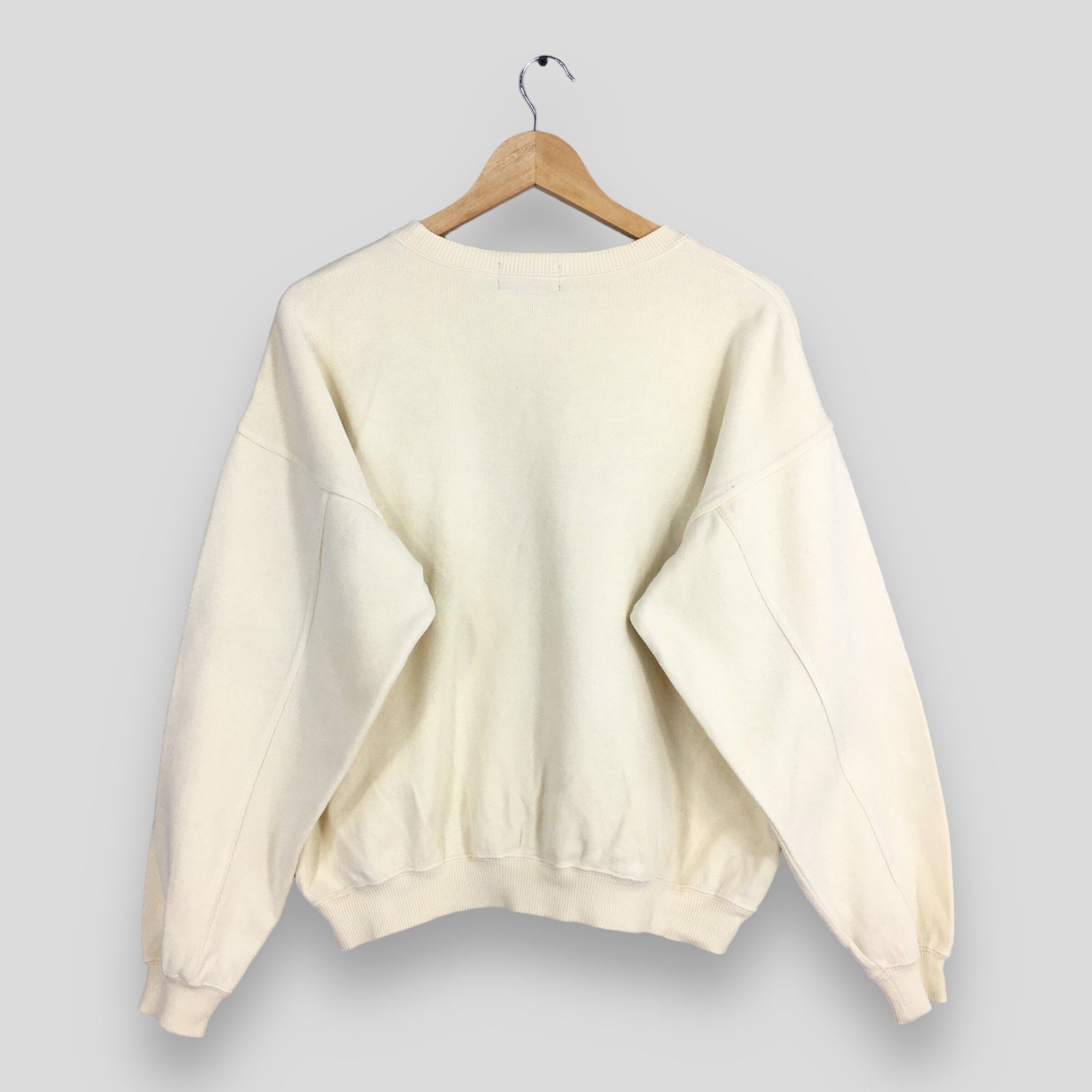 Designer × Kenzo Vintage Kenzo Golf White Cream Sweater Medium Size US M / EU 48-50 / 2 - 7 Thumbnail