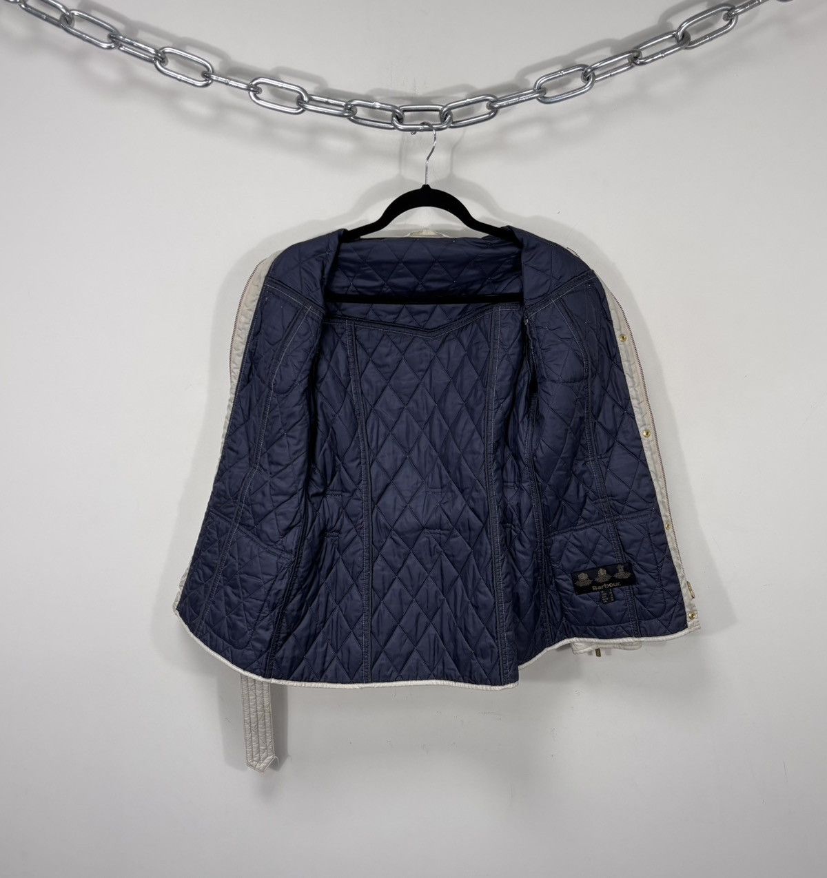 Barbour Barbour International Women’s Belted Quilted Jacket Size S / US 4 / IT 40 - 3 Thumbnail