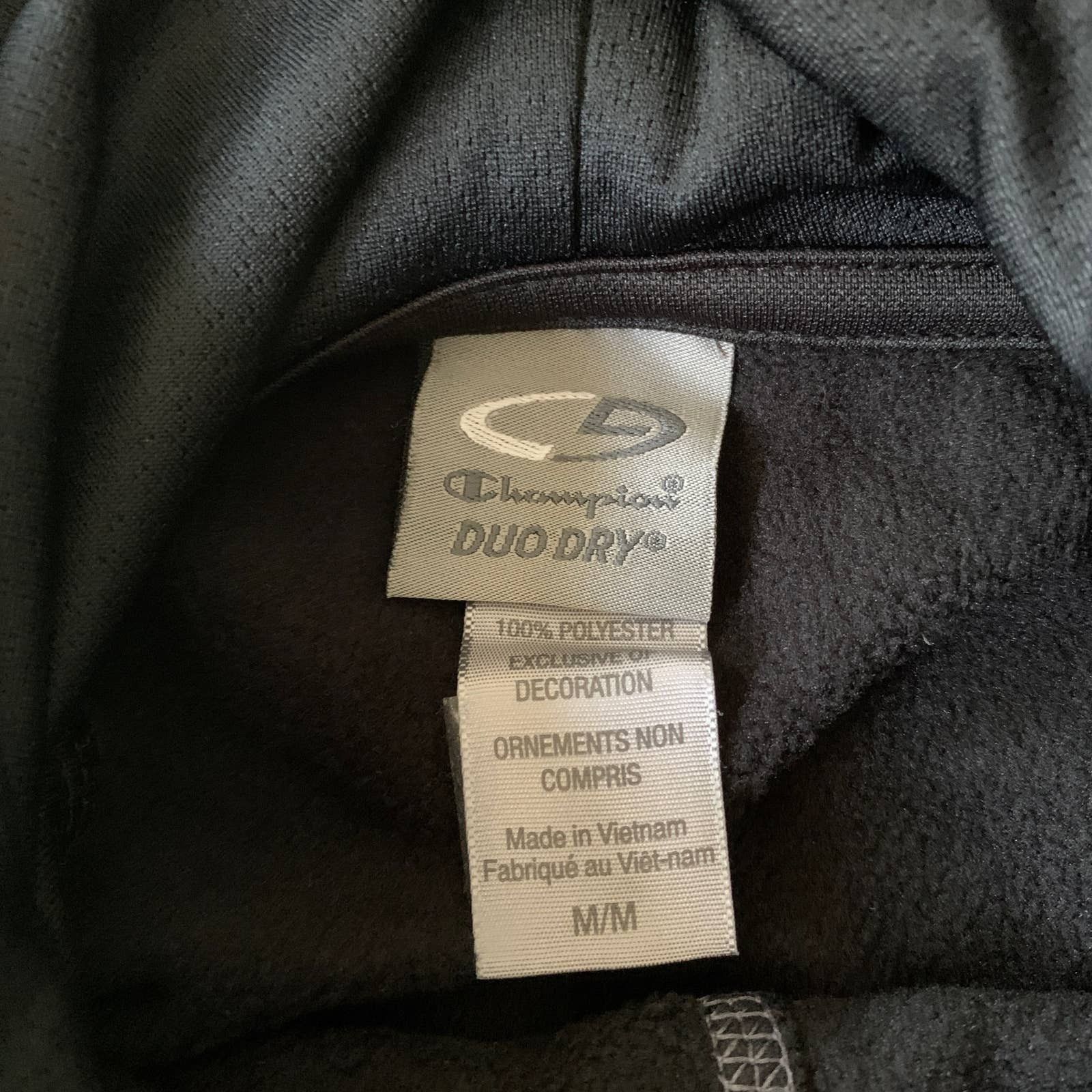 Champion Champion Men's Size M Jacket Hoodie Duo Dry Thumb holes NEW Size US M / EU 48-50 / 2 - 8 Thumbnail