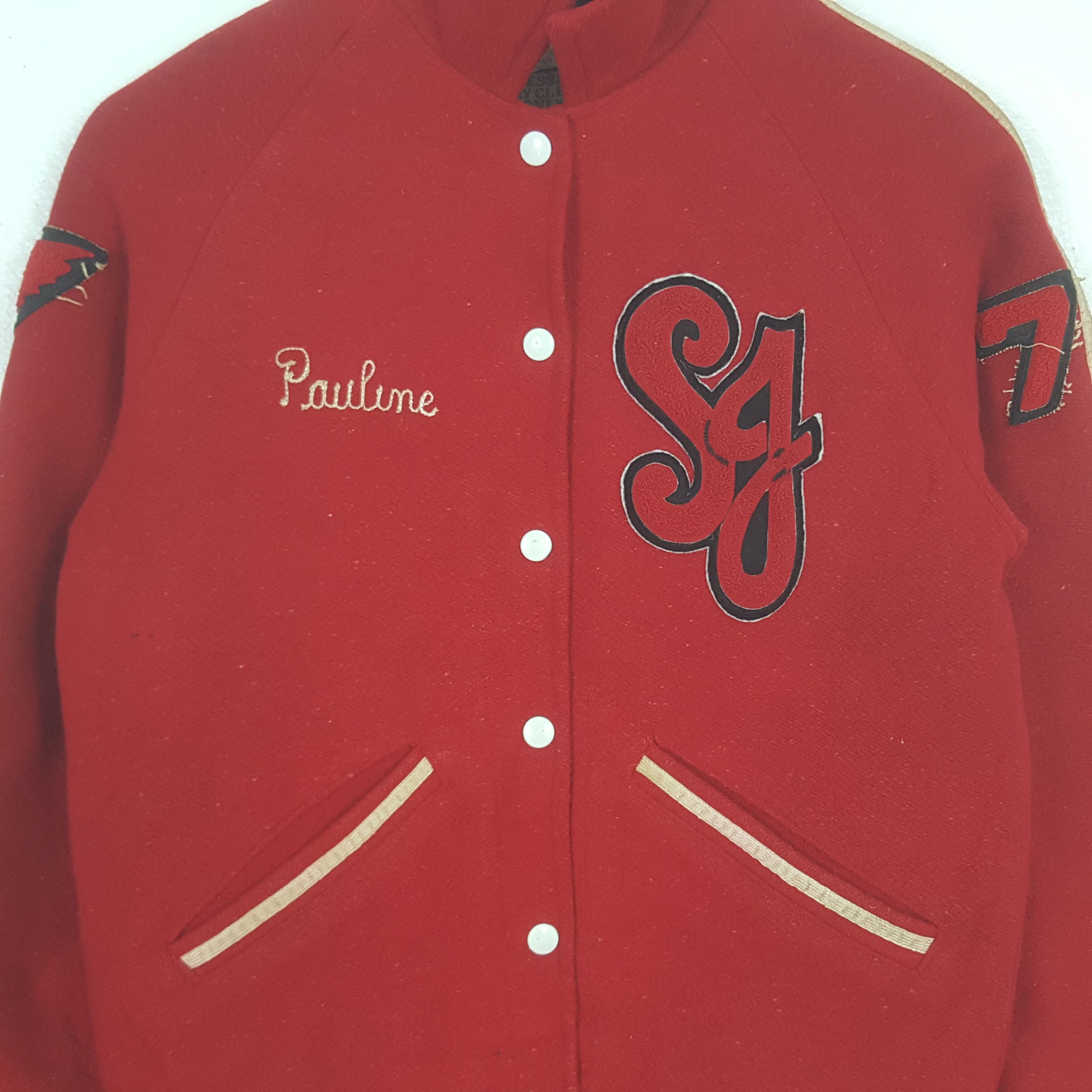 St. John Vintage St John Pauline American Varsity Sweatshirt C304N8 Size US S / EU 44-46 / 1 - 4 Thumbnail