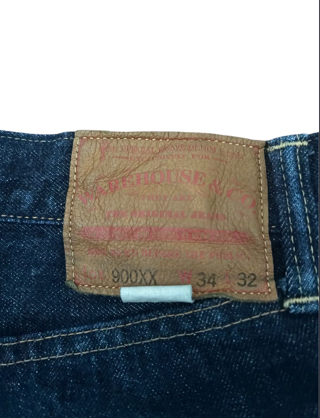 Kapital Warehouse & Co. Lot. 900XX 13.5oz Slim Tapered (One Wash) Size US 34 / EU 50 - 5 Thumbnail