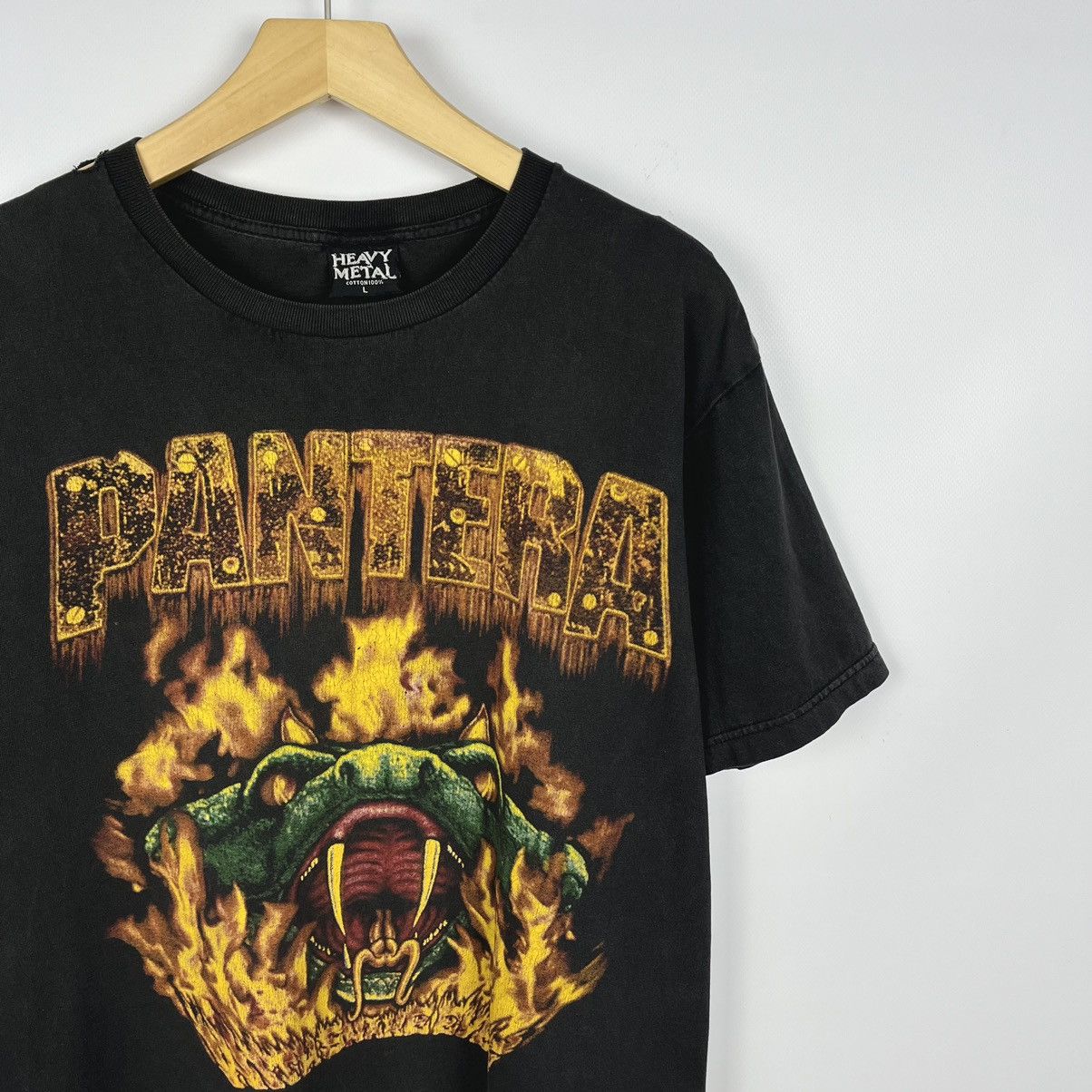 Band Tees Vintage Pantera rare rock band tee 90’s Size US M / EU 48-50 / 2 - 2 Thumbnail