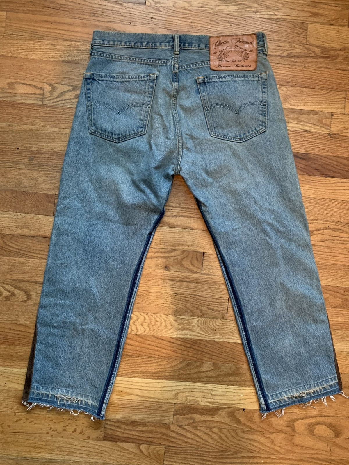 Japanese Brand Eagle denim ghetto friends Size US 34 / EU 50 - 2 Thumbnail