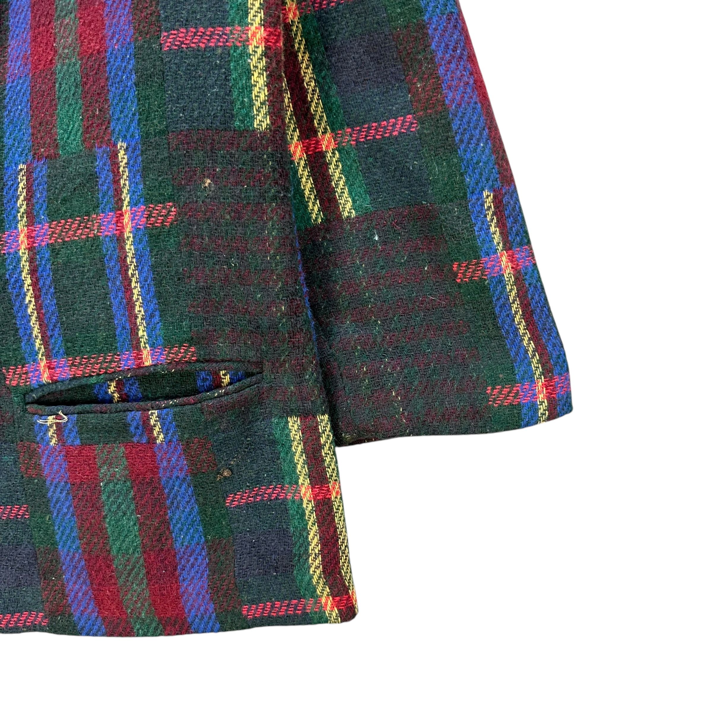 Casablanca Vintage CASABLANCA Single Button Checked Blazer #A74-1798 Size L / US 10 / IT 46 - 5 Thumbnail