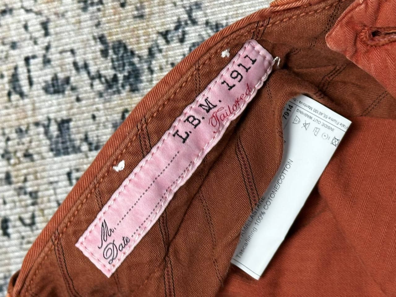 L.B.M. 1911 LBM 1911 Luxury Chino Trousers Made In Italy Size US 32 / EU 48 - 8 Thumbnail