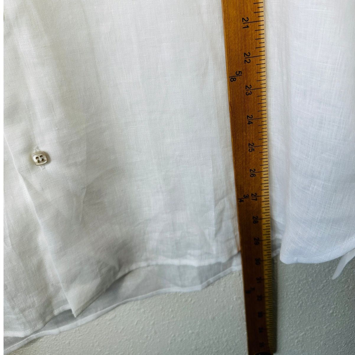 Other 100% Capri White Dust Blue Embroidered Pebble Rock Shirt XXL Size US XXL / EU 58 / 5 - 14 Thumbnail