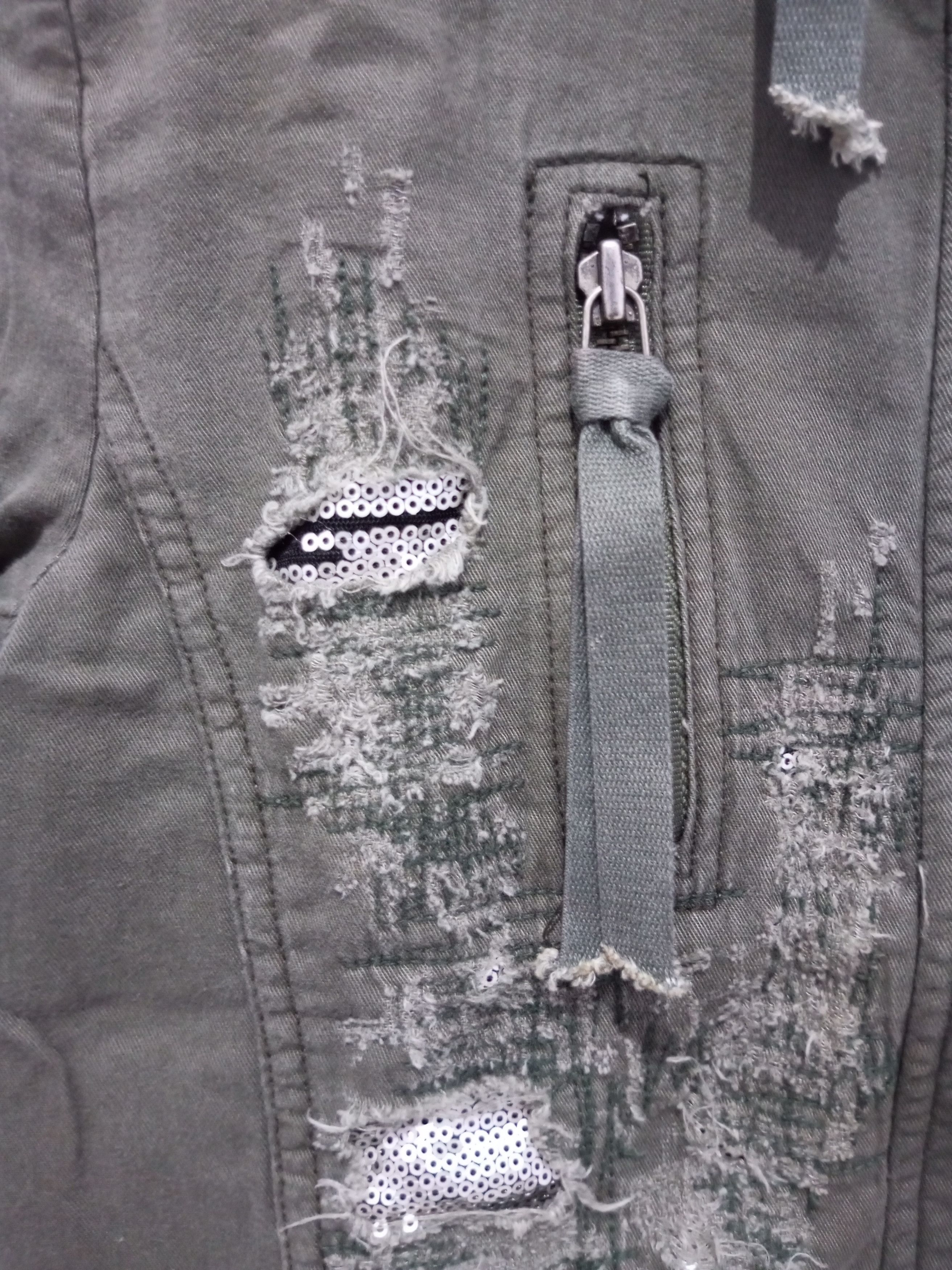 Other Japanese brand blue wash distressed jacket Size US S / EU 44-46 / 1 - 10 Thumbnail